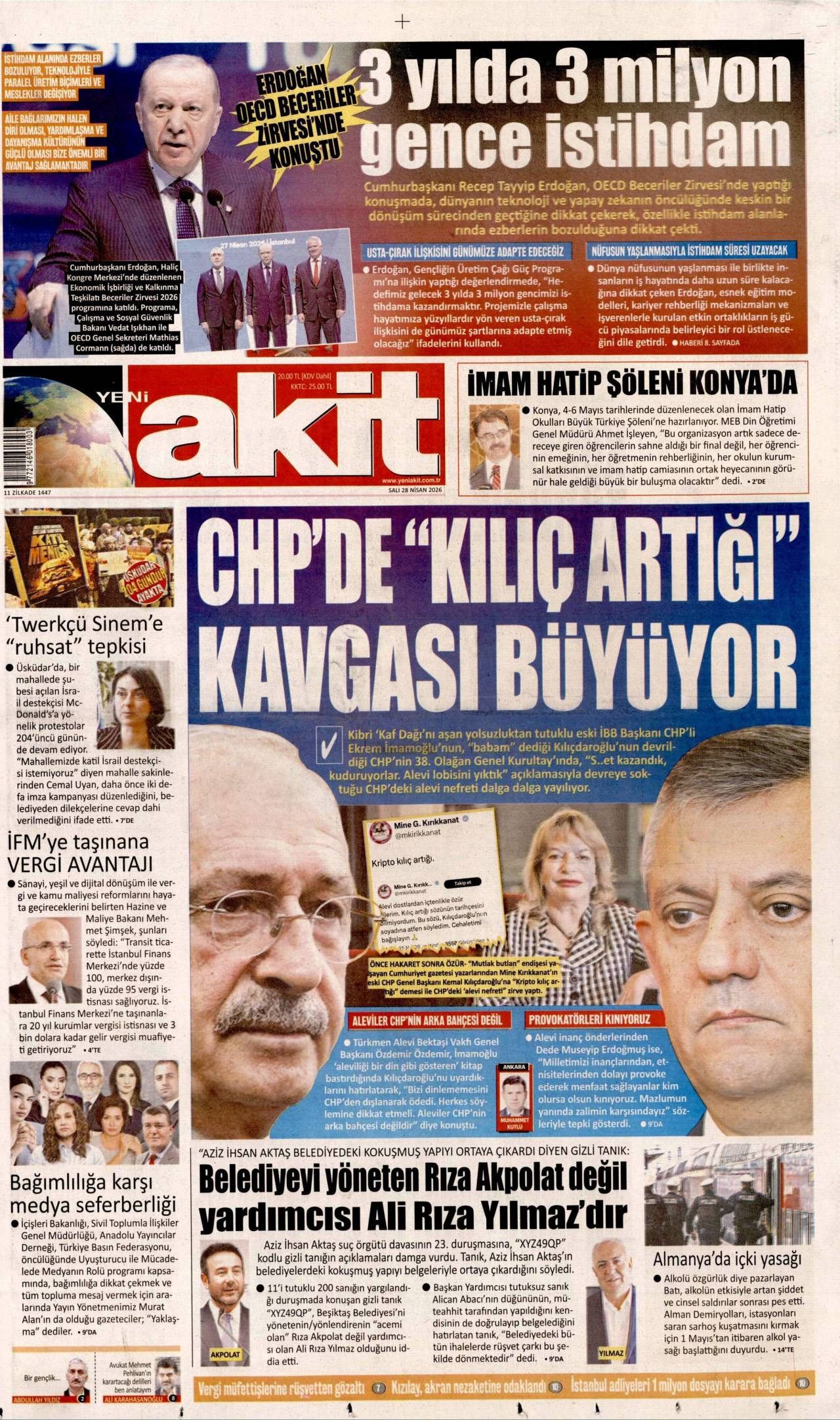 Yeni Akit gazetesi 