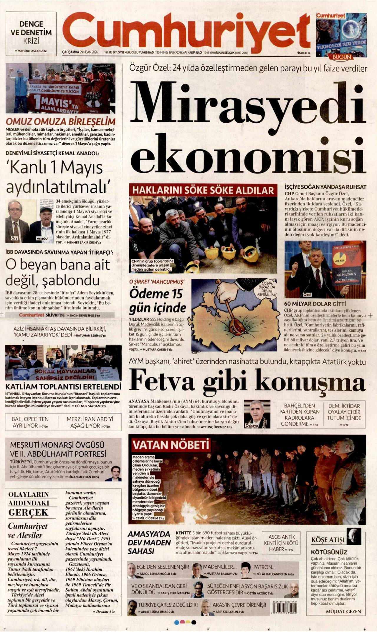 Cumhuriyet Gazetesi