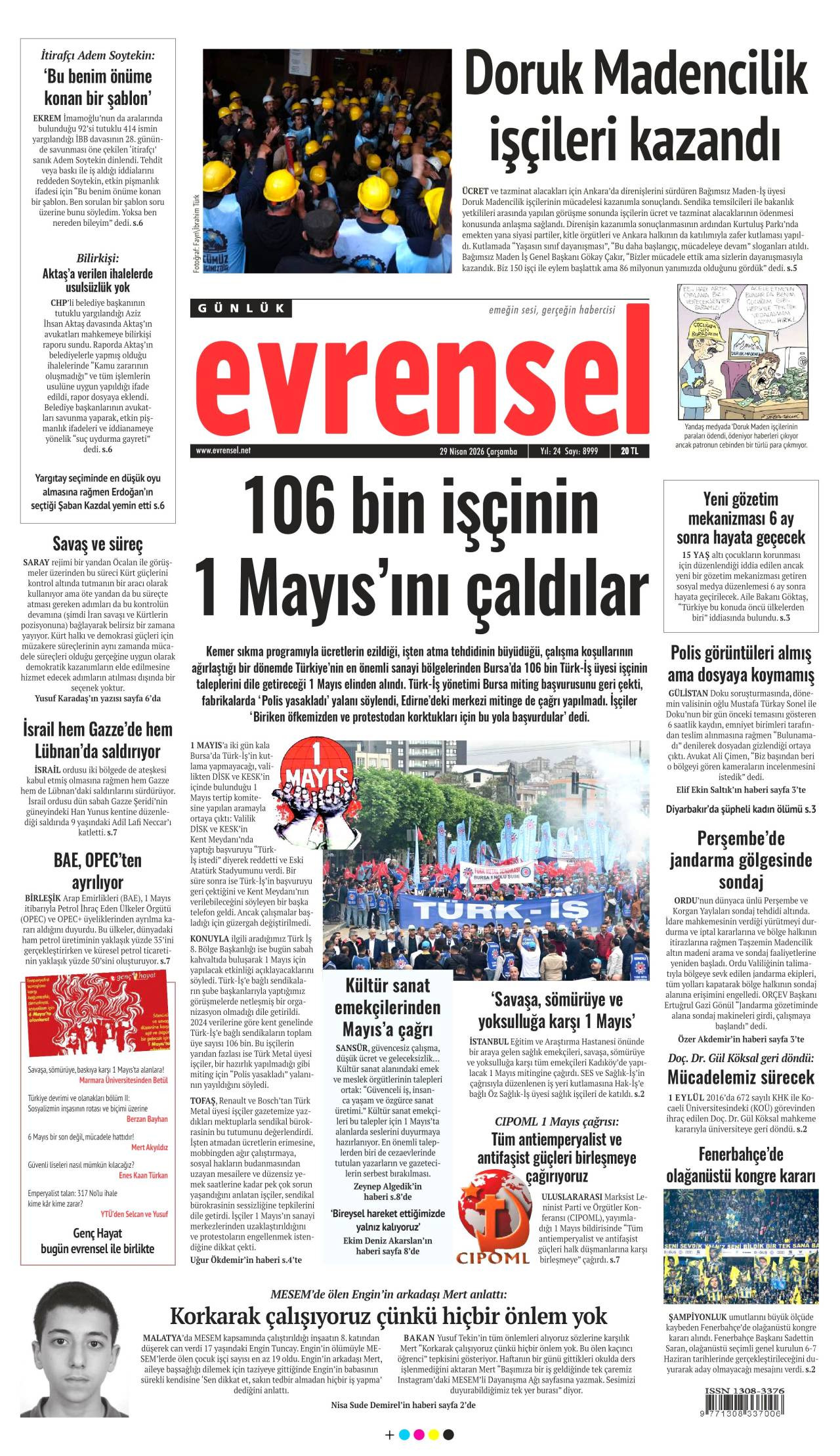 Evrensel Gazetesi