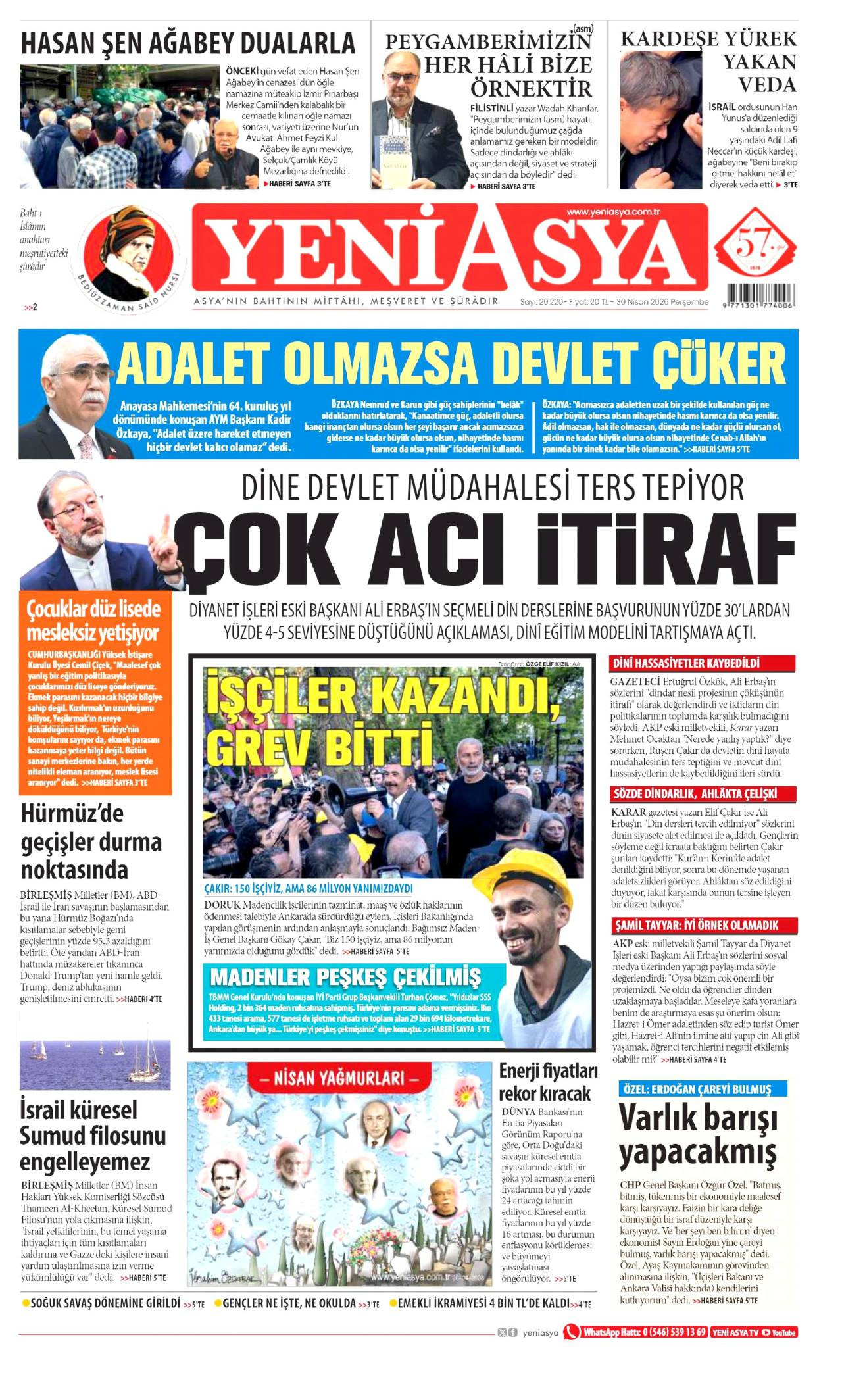Yeni Asya Gazetesi