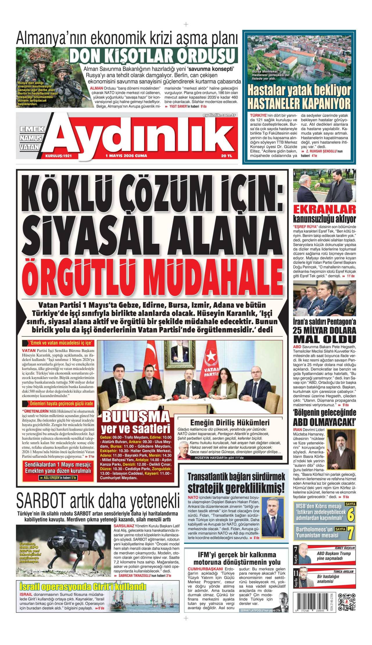 Aydınlık Gazetesi