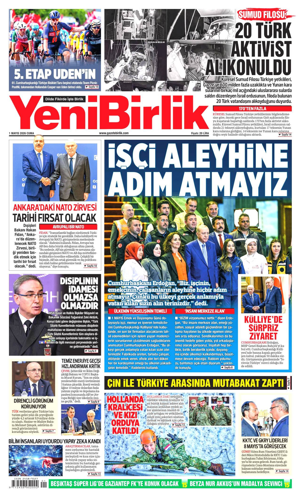 Yeni Birlik Gazetesi