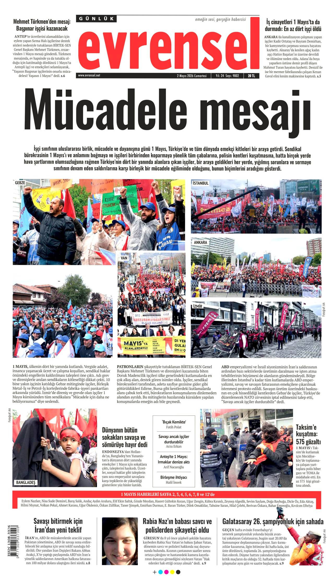 Evrensel Gazetesi