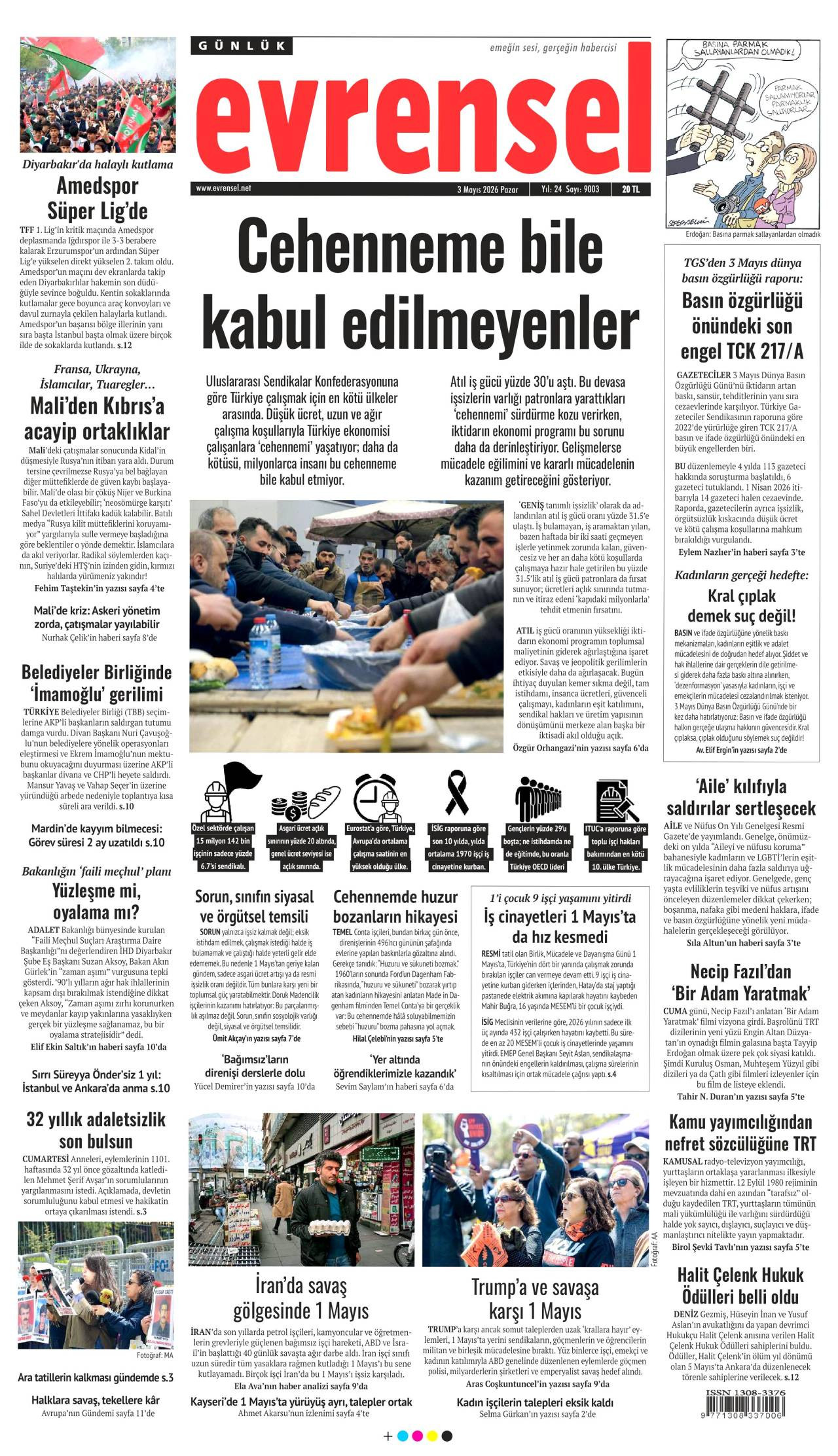 Evrensel gazetesi 