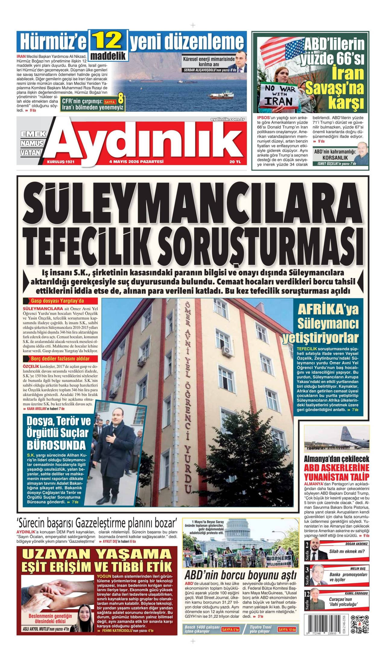 Aydınlık Gazetesi