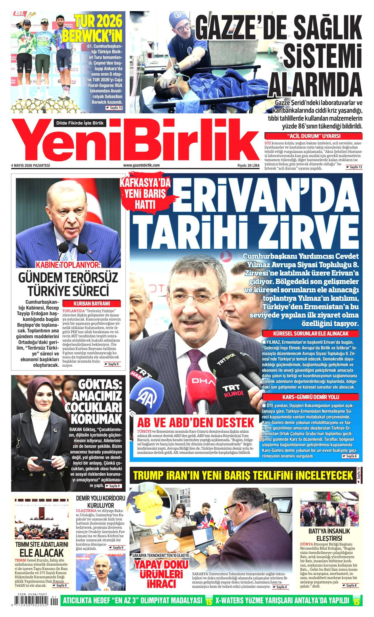 Yeni Birlik Gazetesi