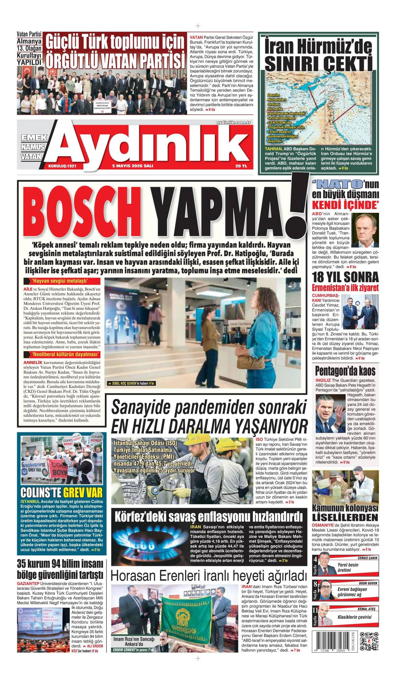 Aydınlık Gazetesi