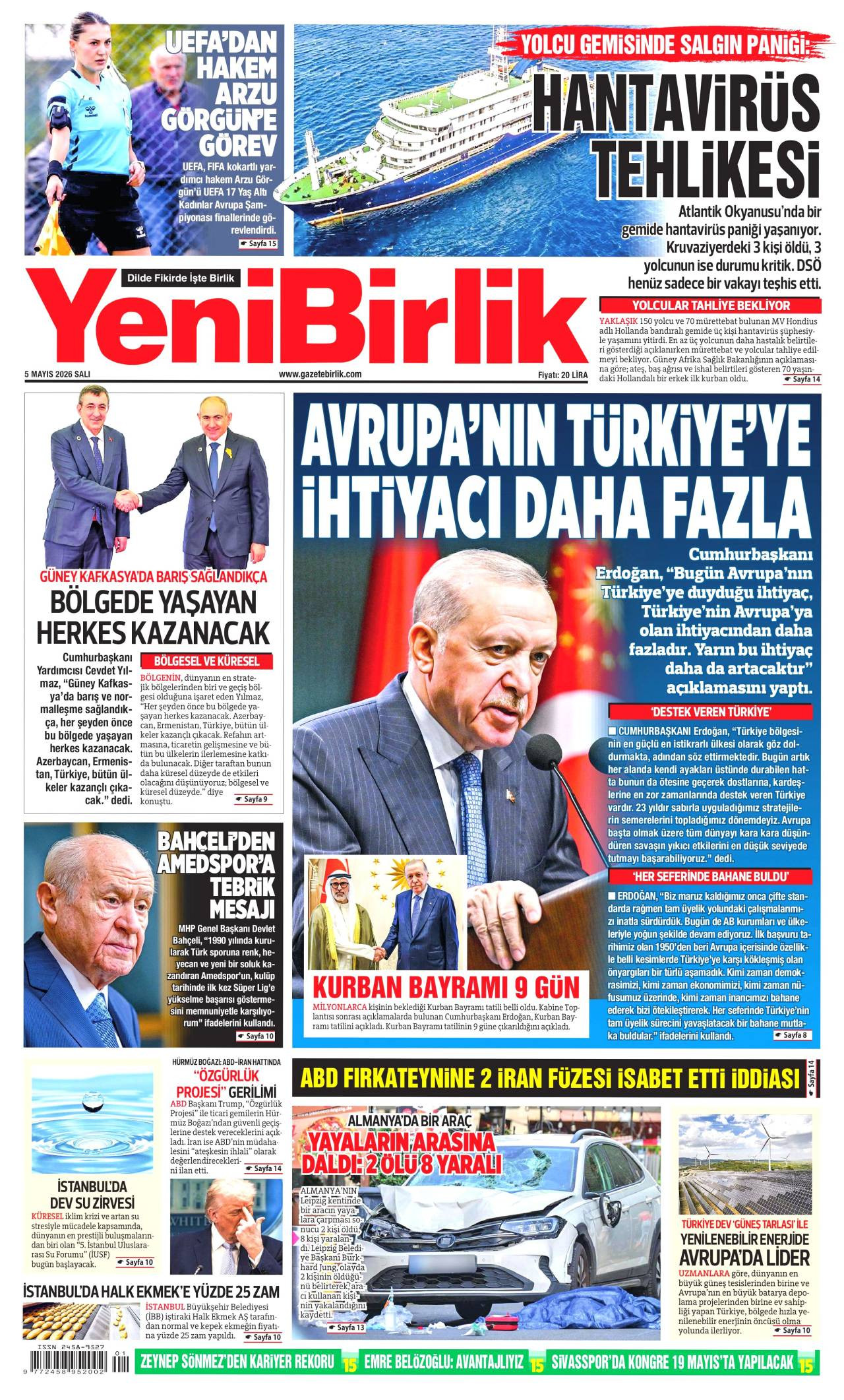 Yeni Birlik Gazetesi