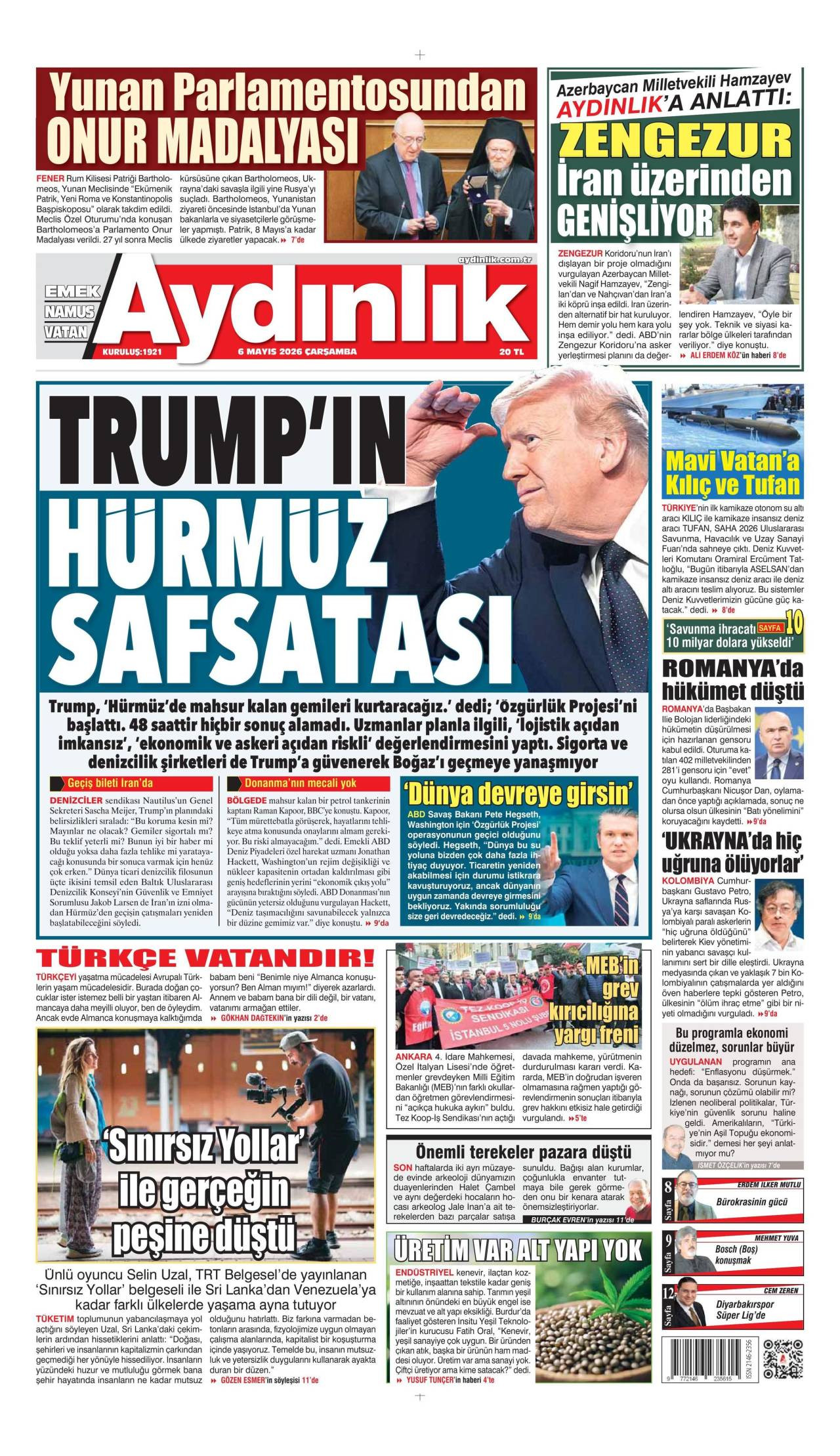 Aydınlık Gazetesi