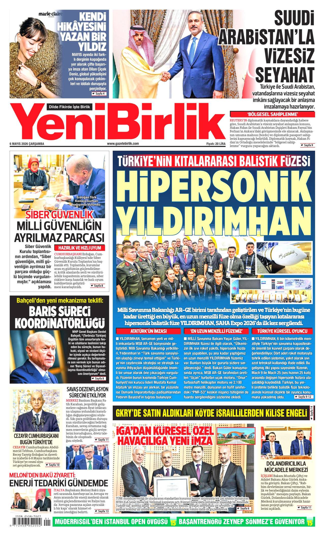 Yeni Birlik Gazetesi