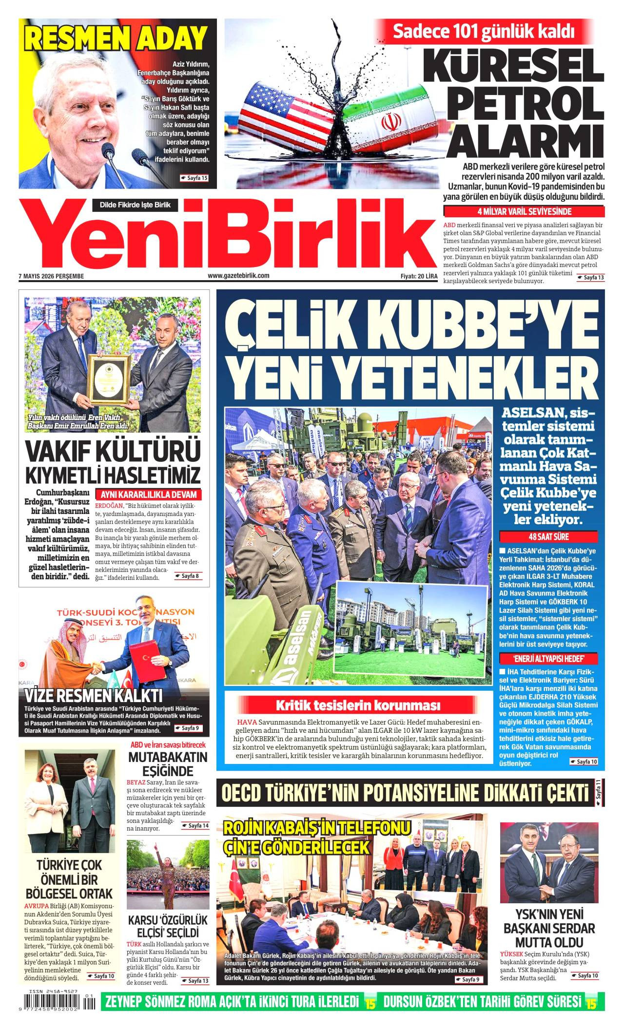 Yeni Birlik Gazetesi