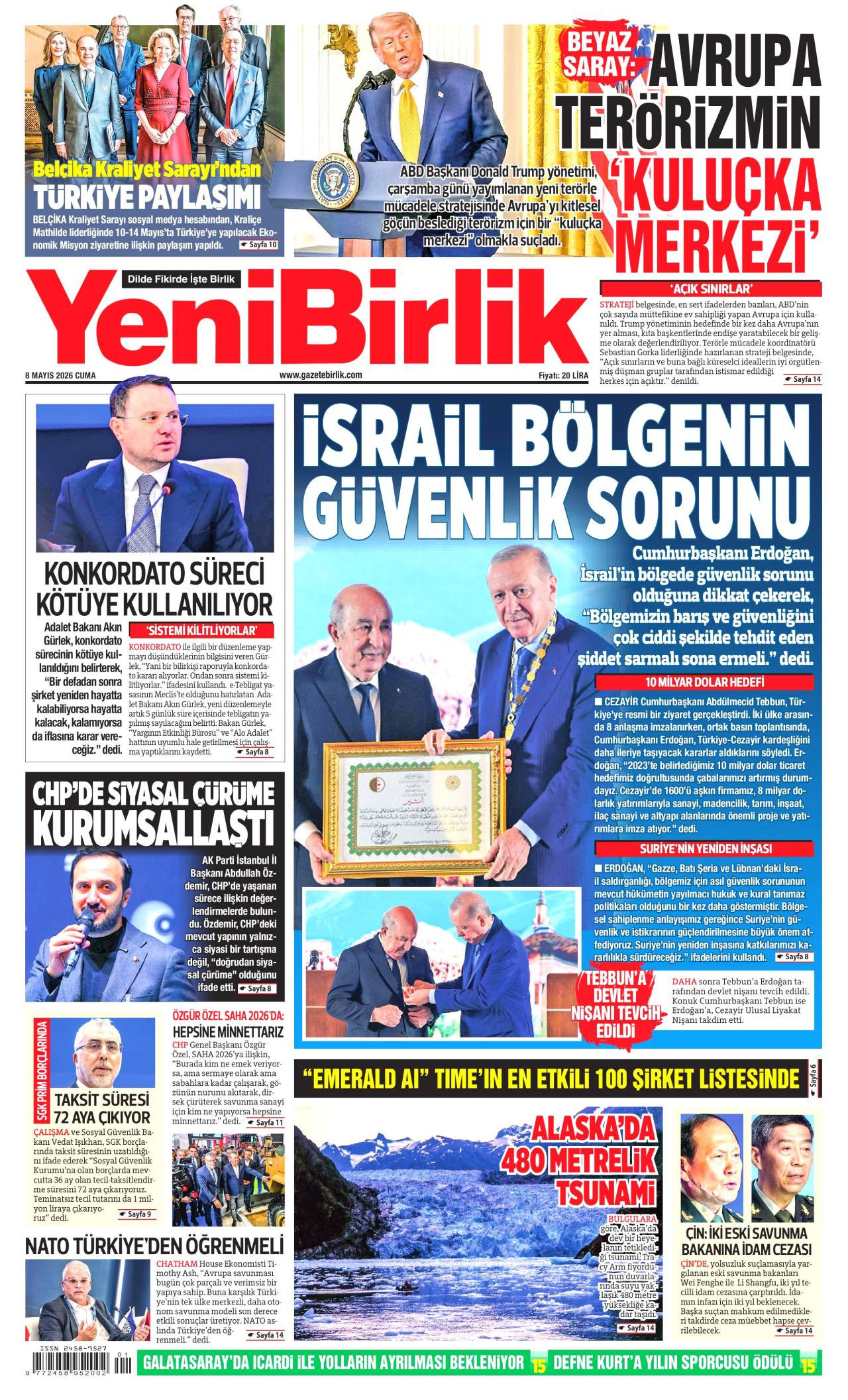Yeni Birlik Gazetesi