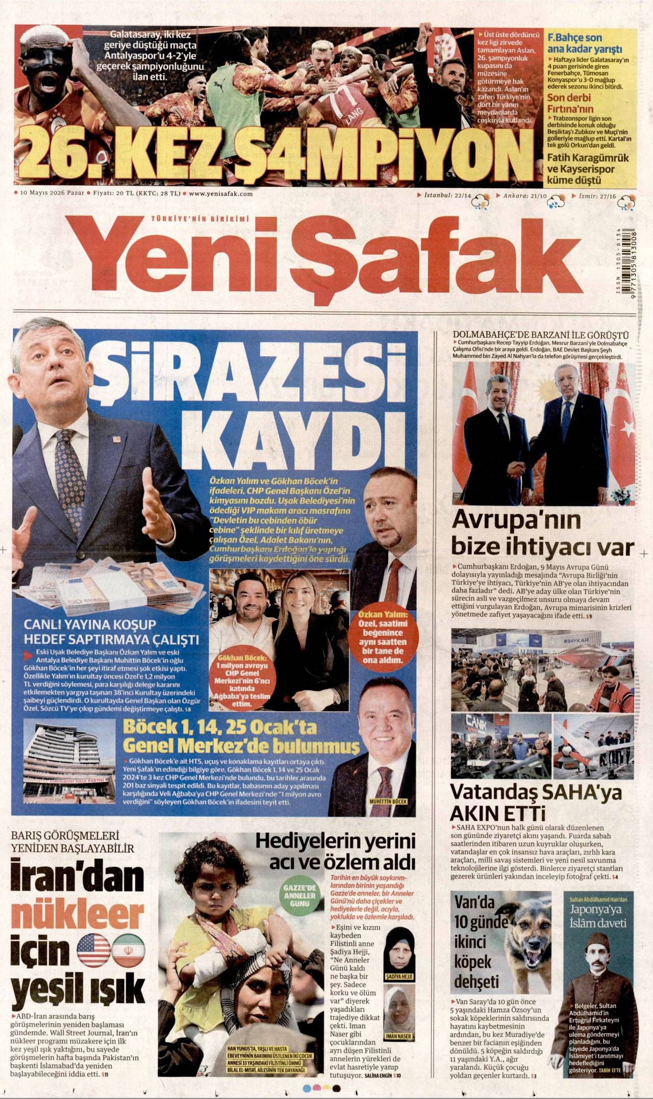 Yeni Şafak Gazetesi