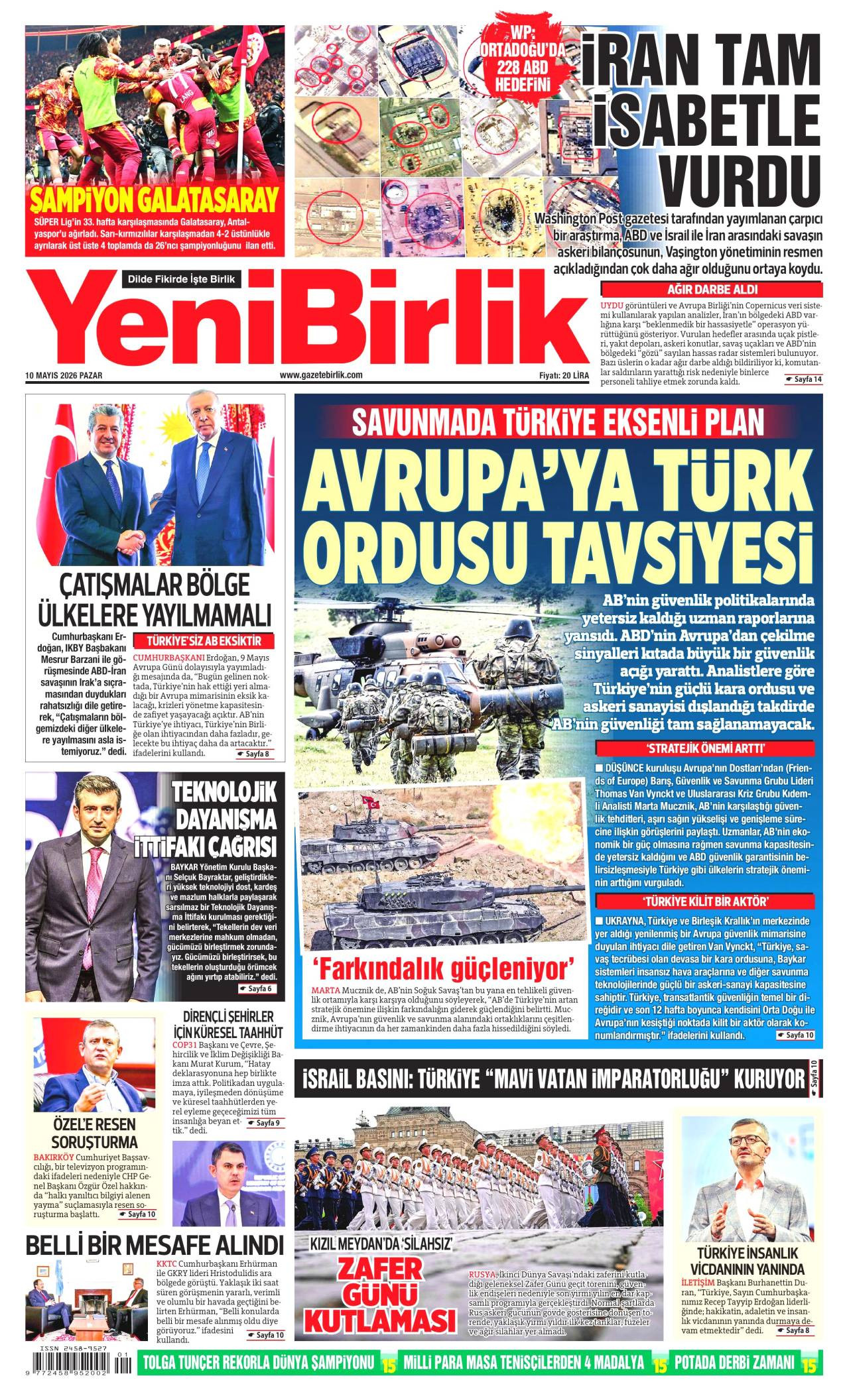 Yeni Birlik Gazetesi