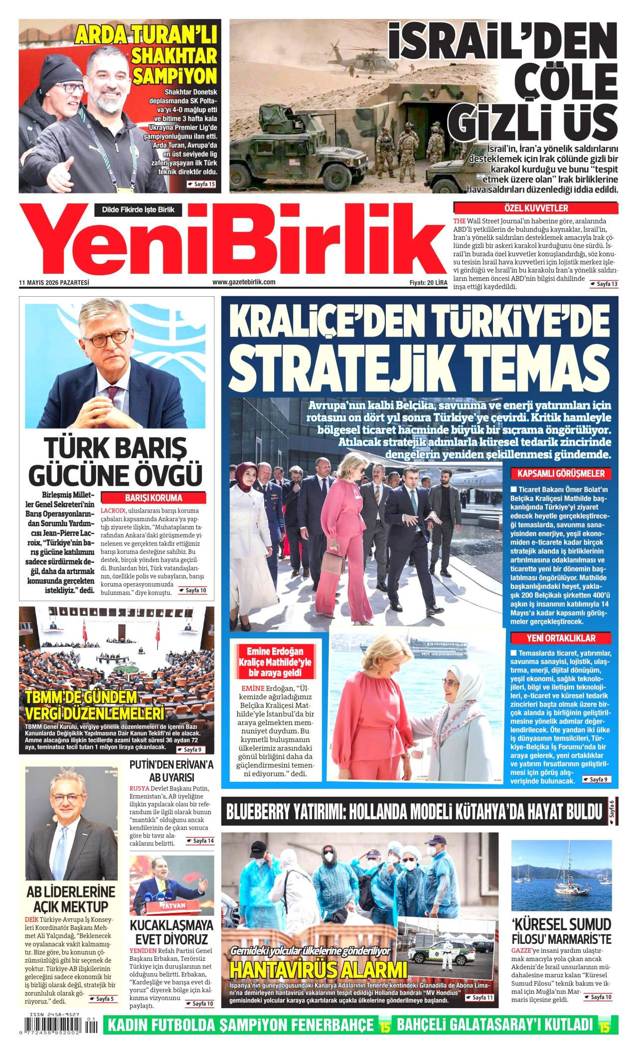 Yeni Birlik Gazetesi