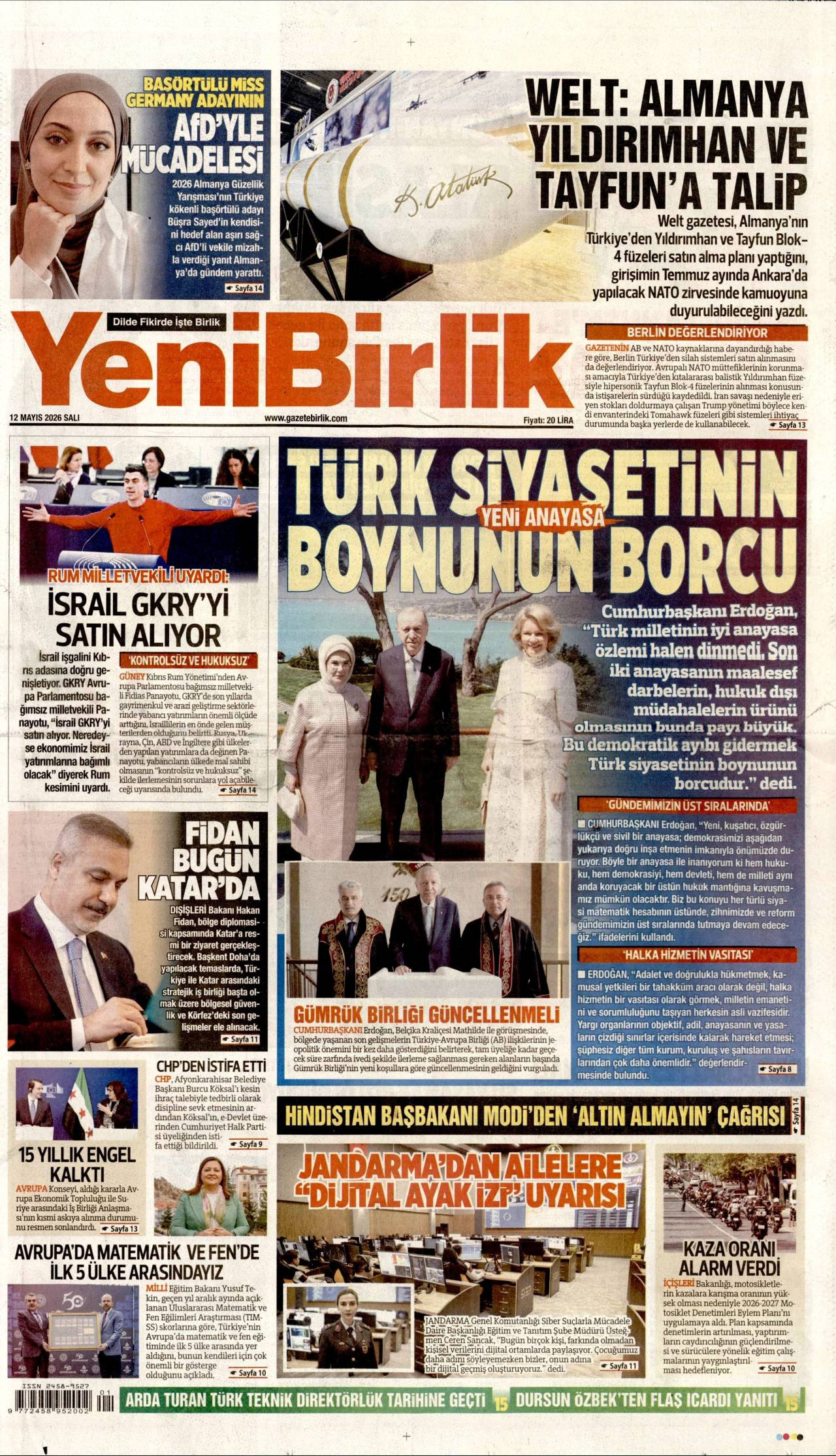 Yeni Birlik Gazetesi