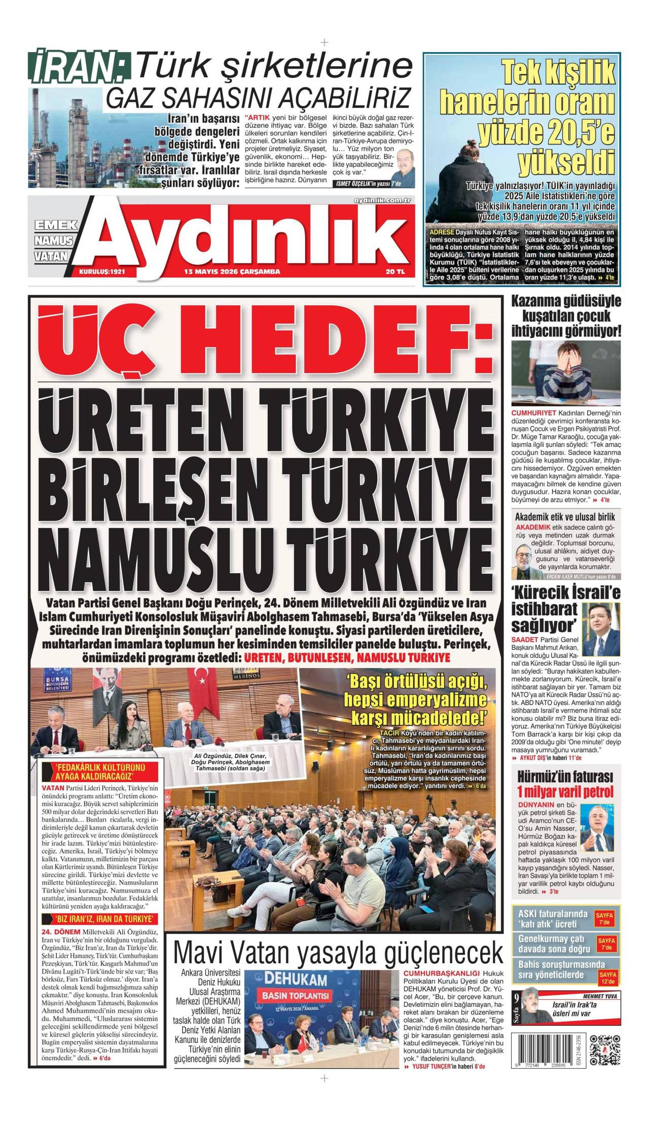 Aydınlık Gazetesi