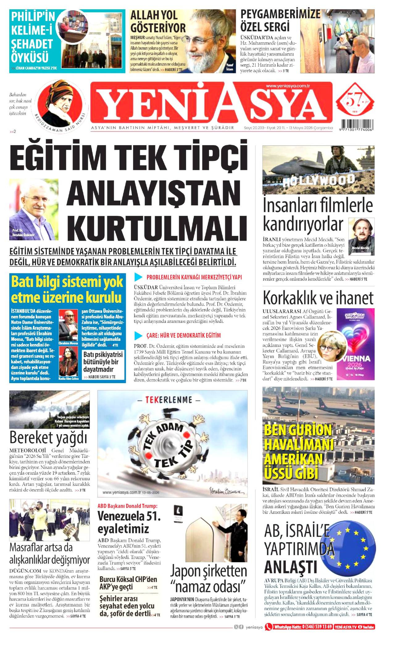Yeni Asya Gazetesi