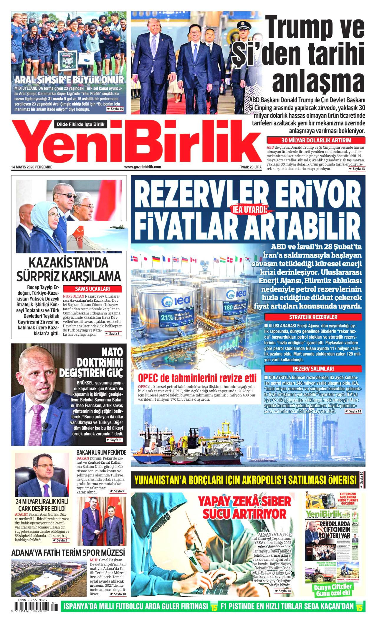 Yeni Birlik Gazetesi