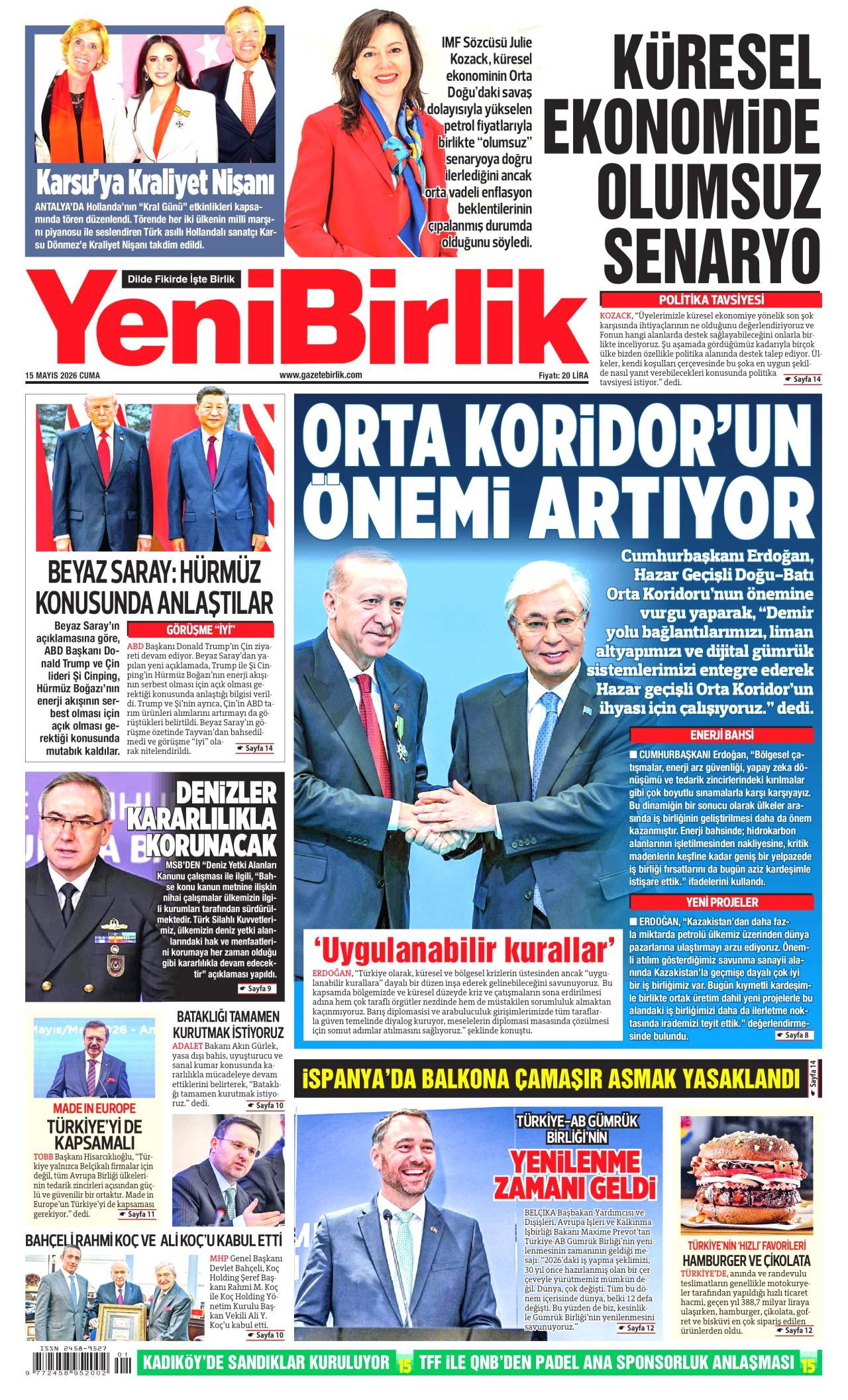 Yeni Birlik Gazetesi