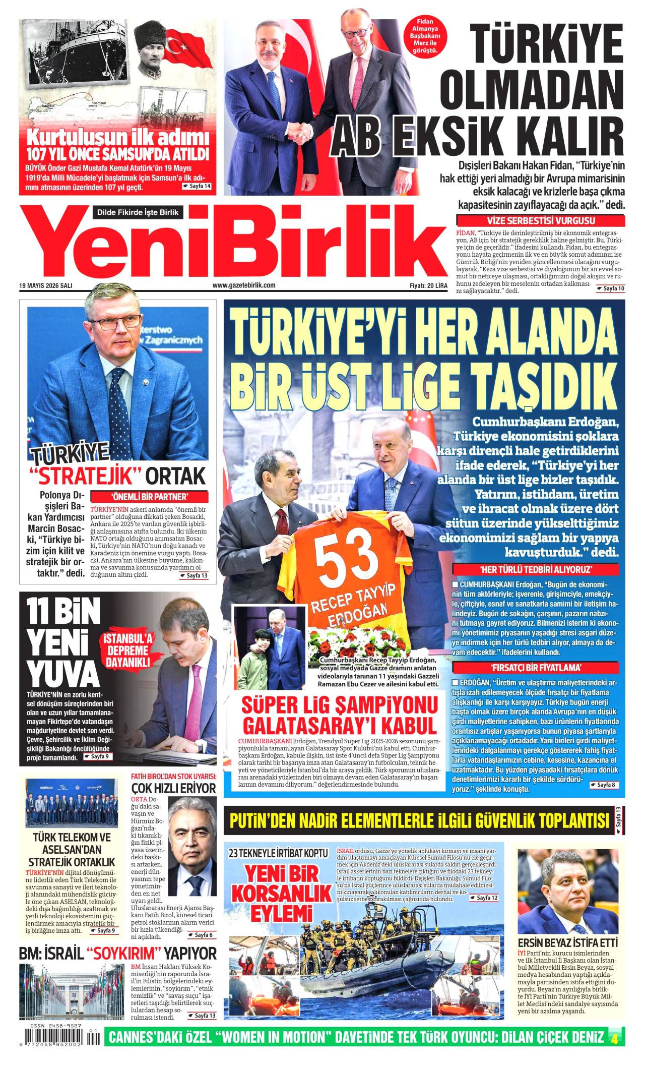 Yeni Birlik Gazetesi