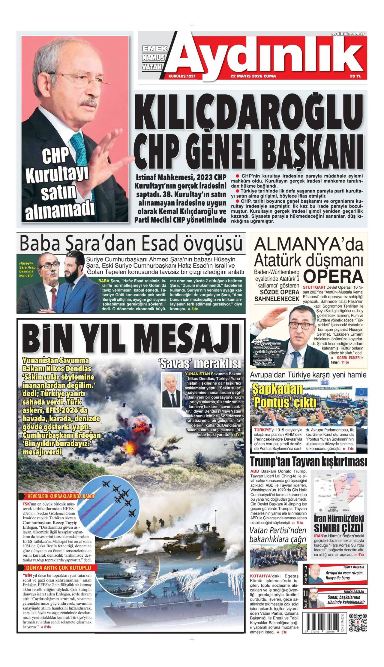 Aydınlık Gazetesi