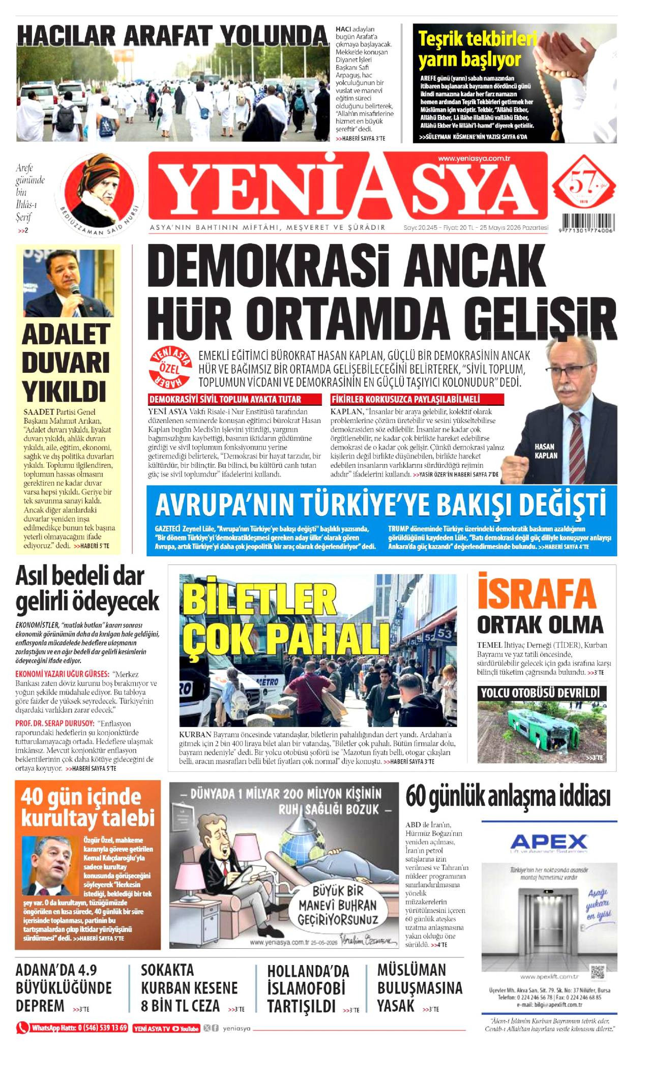 Yeni Asya Gazetesi
