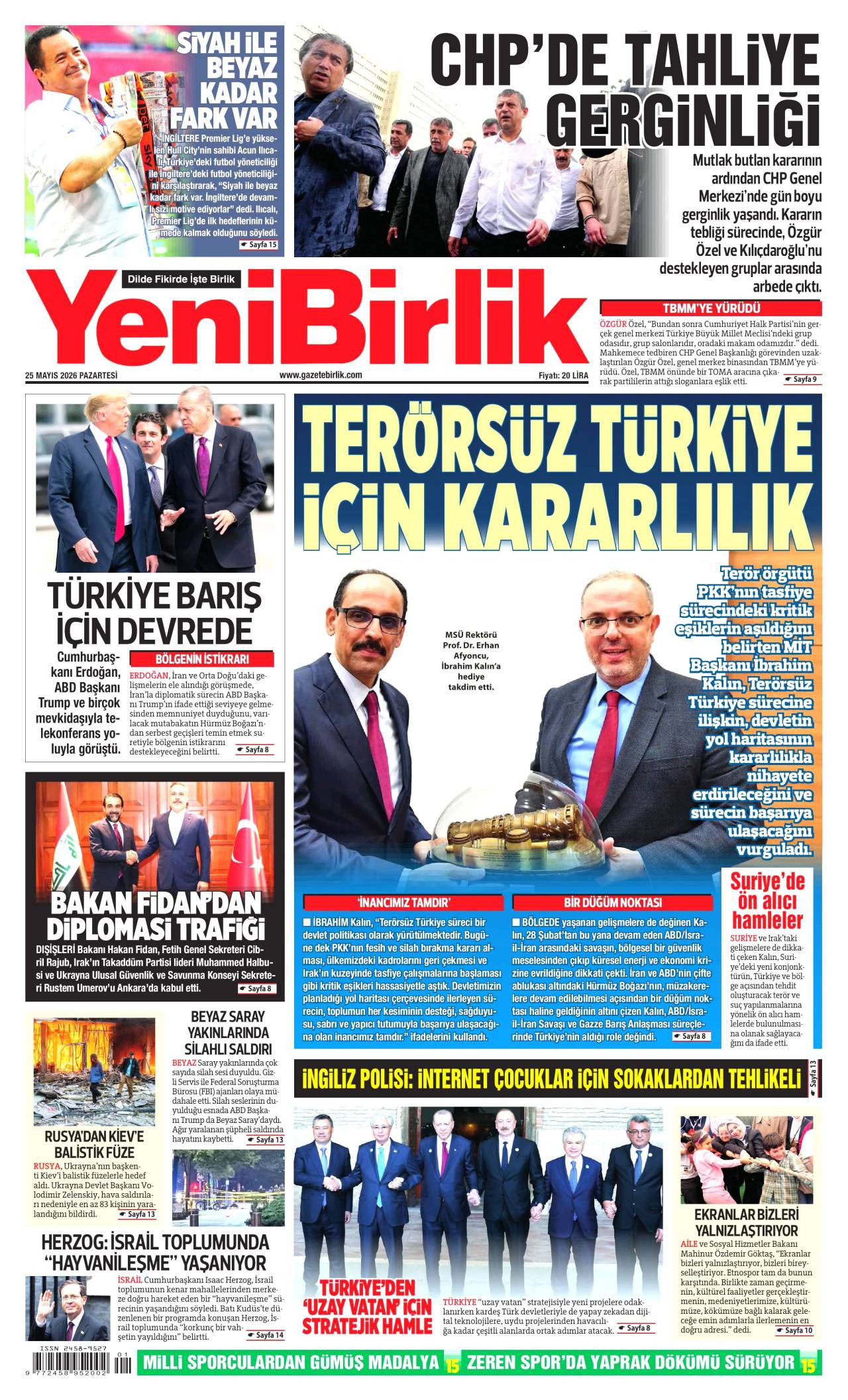 Yeni Birlik Gazetesi