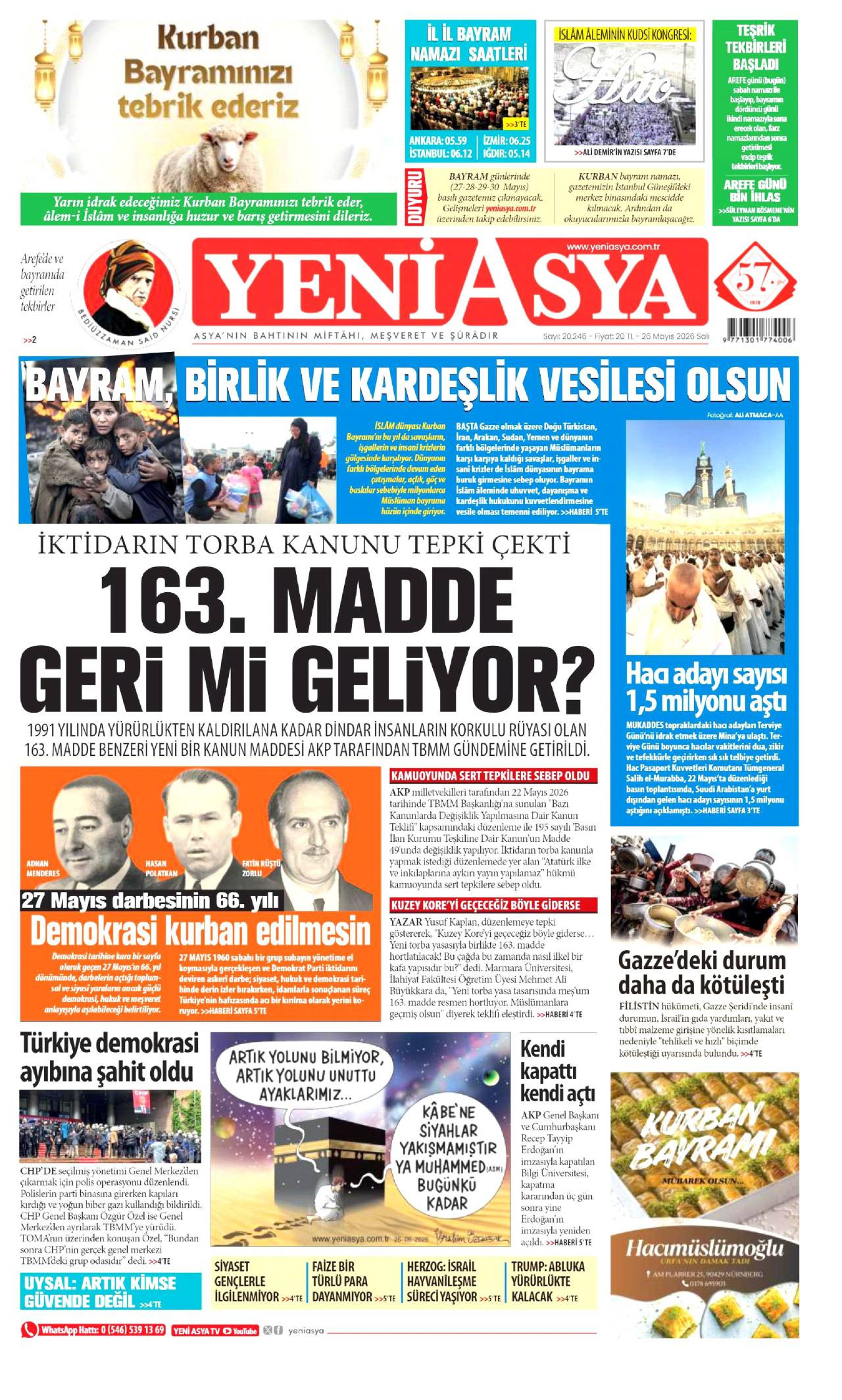 Yeni Asya Gazetesi