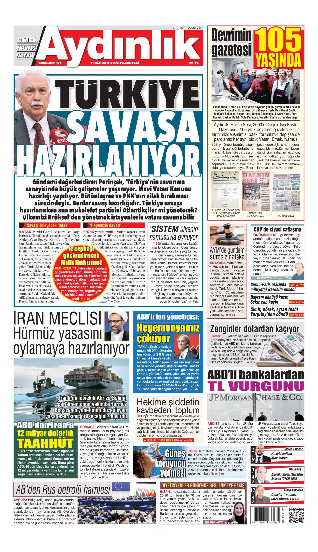 Aydınlık Gazetesi