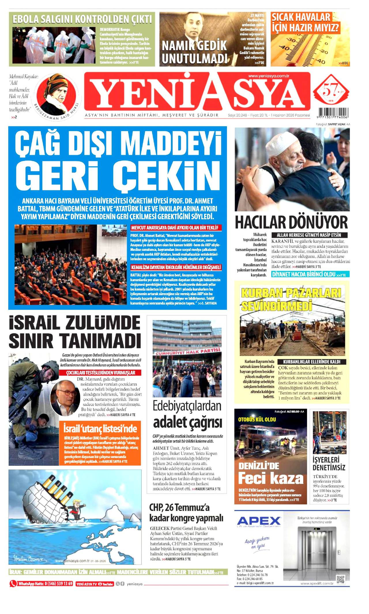 Yeni Asya Gazetesi