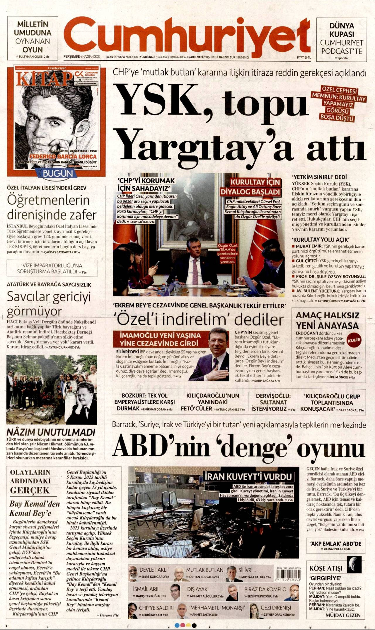 Cumhuriyet Gazetesi