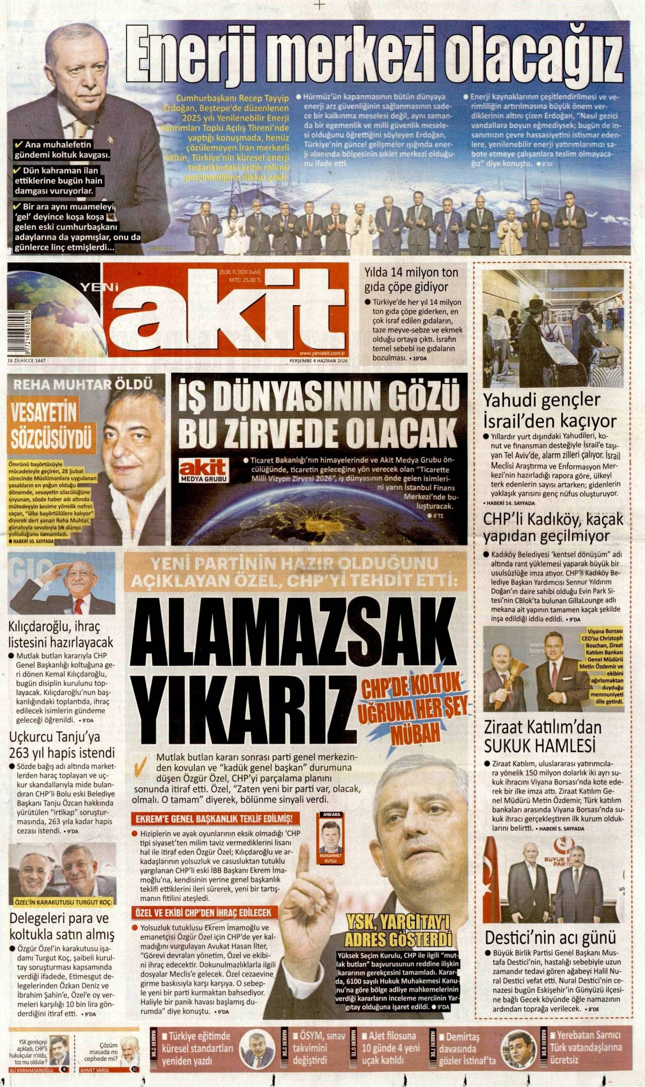 Yeni Akit Gazetesi