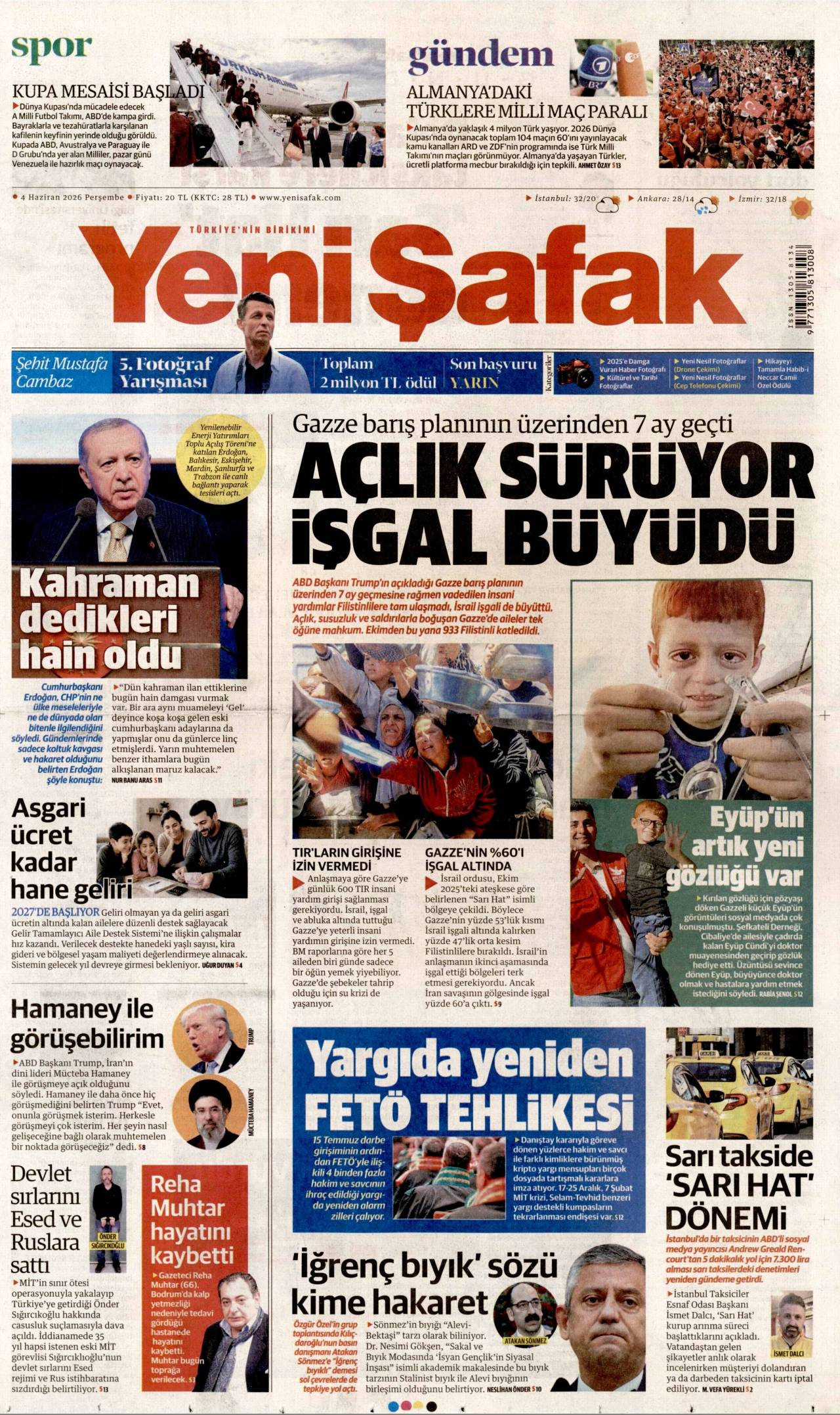 Yeni Şafak Gazetesi