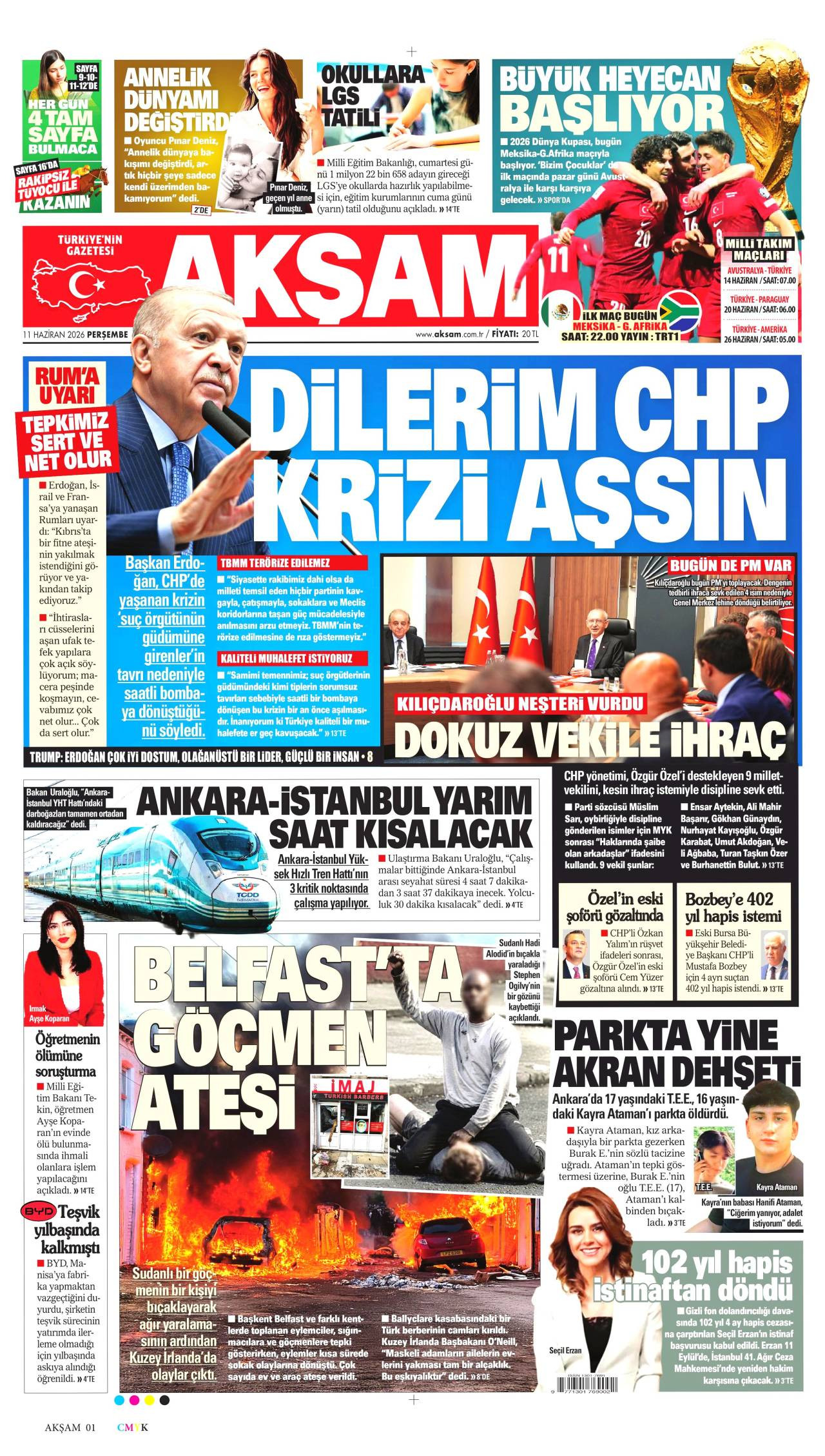 Akşam gazetesi 