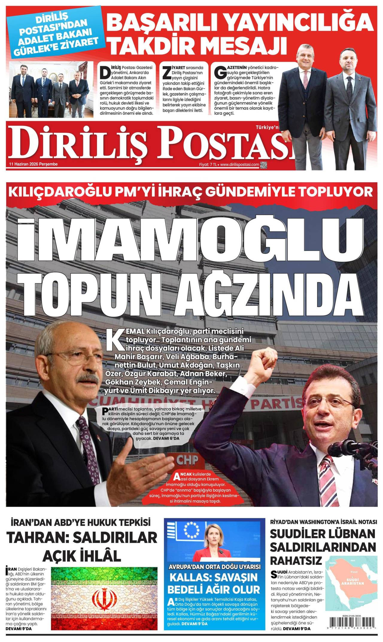 Diriliş Postası gazetesi 
