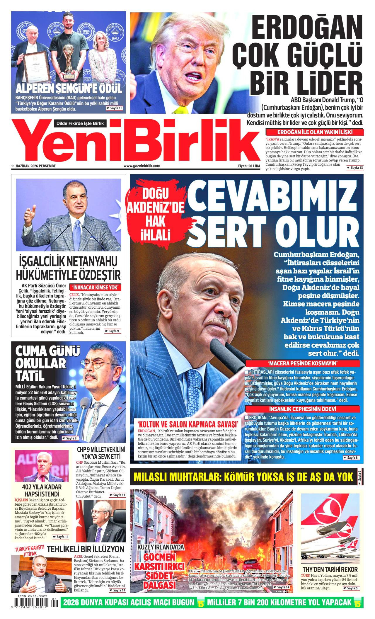 Yeni Birlik Gazetesi