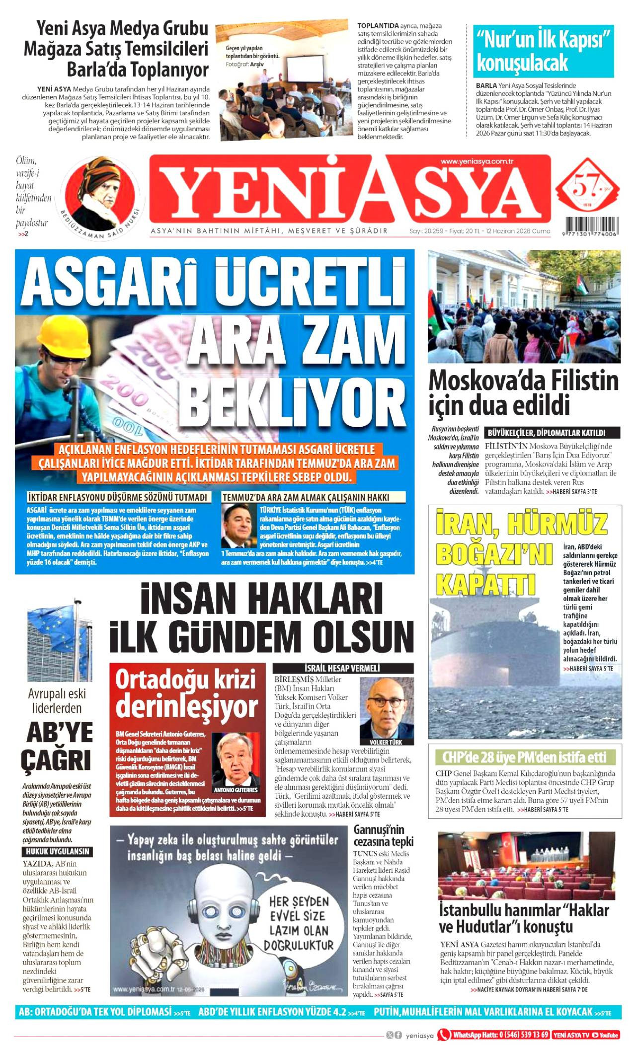 Yeni Asya Gazetesi