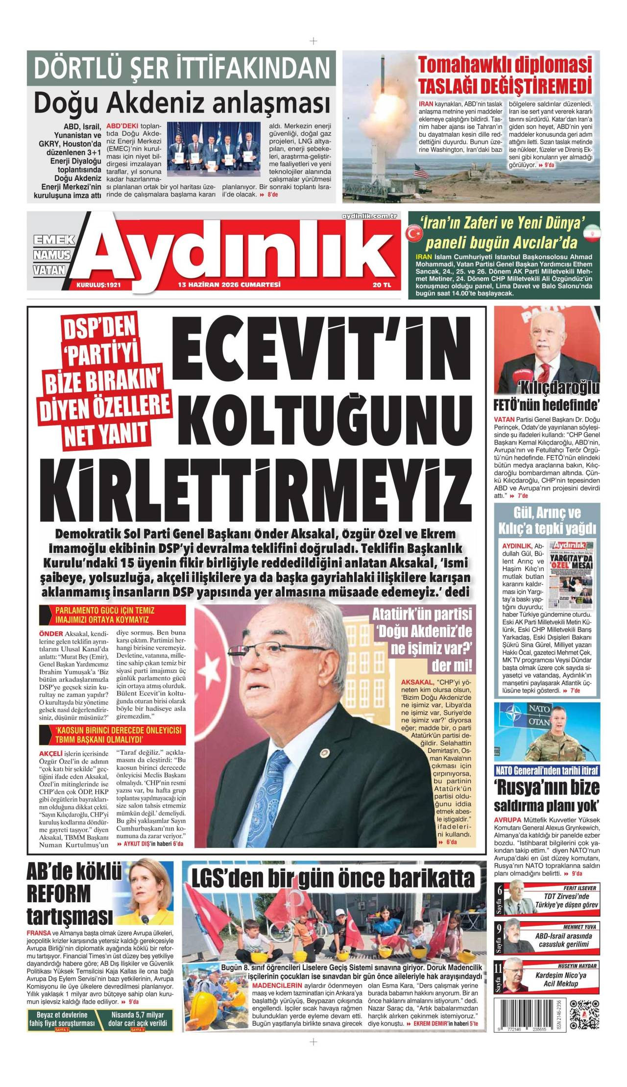 Aydınlık Gazetesi