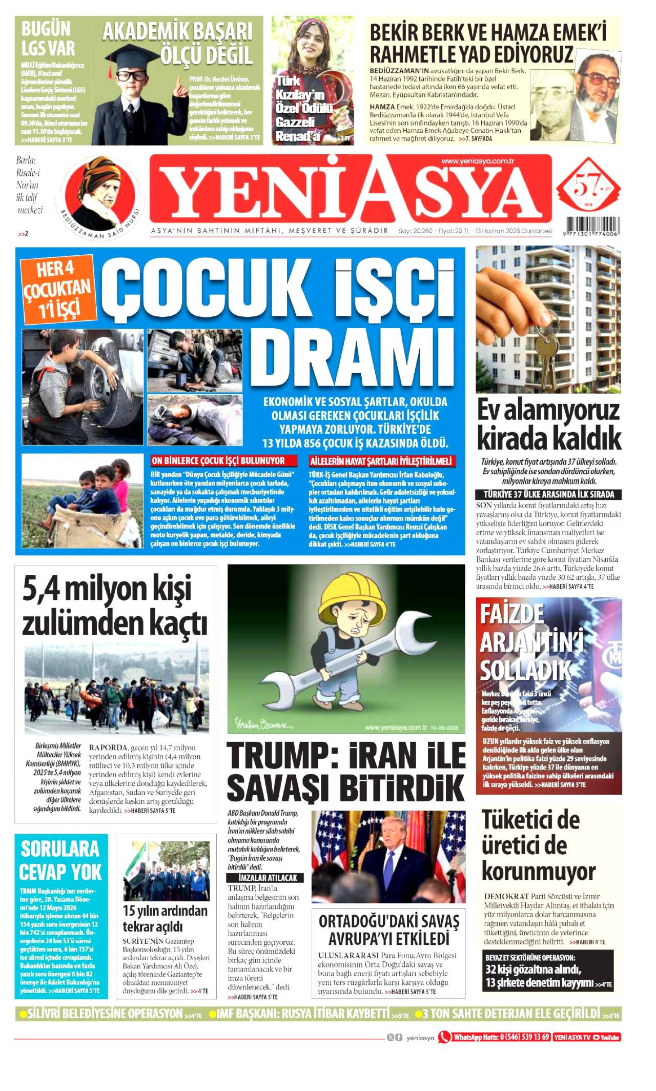 Yeni Asya Gazetesi