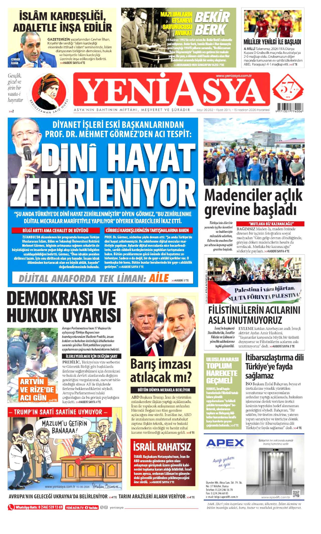 Yeni Asya Gazetesi