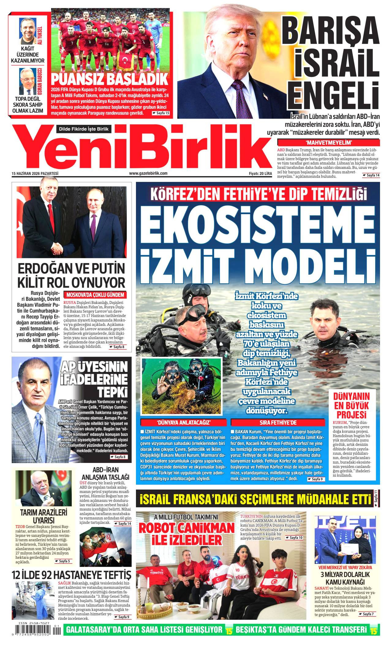 Yeni Birlik Gazetesi