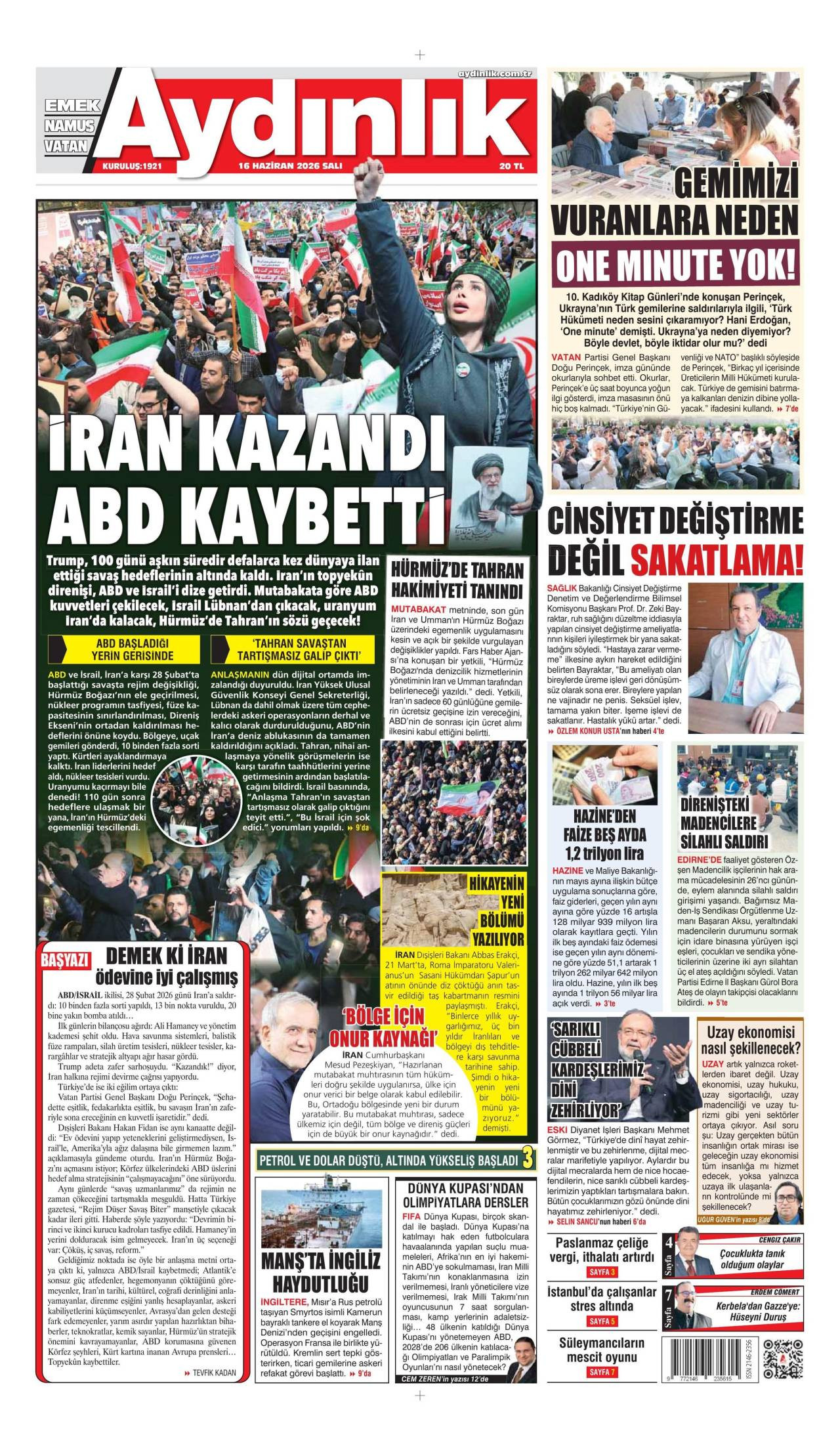 Aydınlık Gazetesi