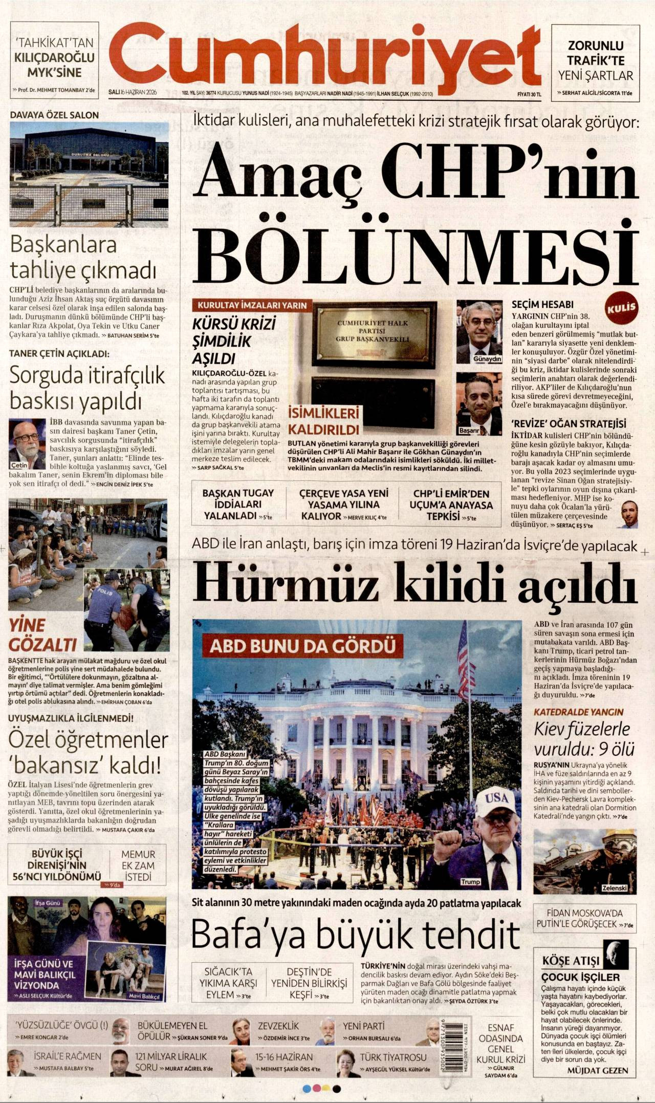 Cumhuriyet Gazetesi