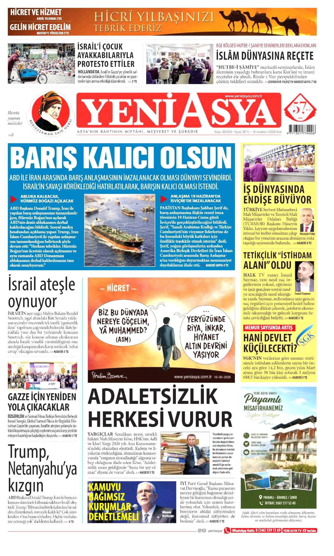 Yeni Asya Gazetesi