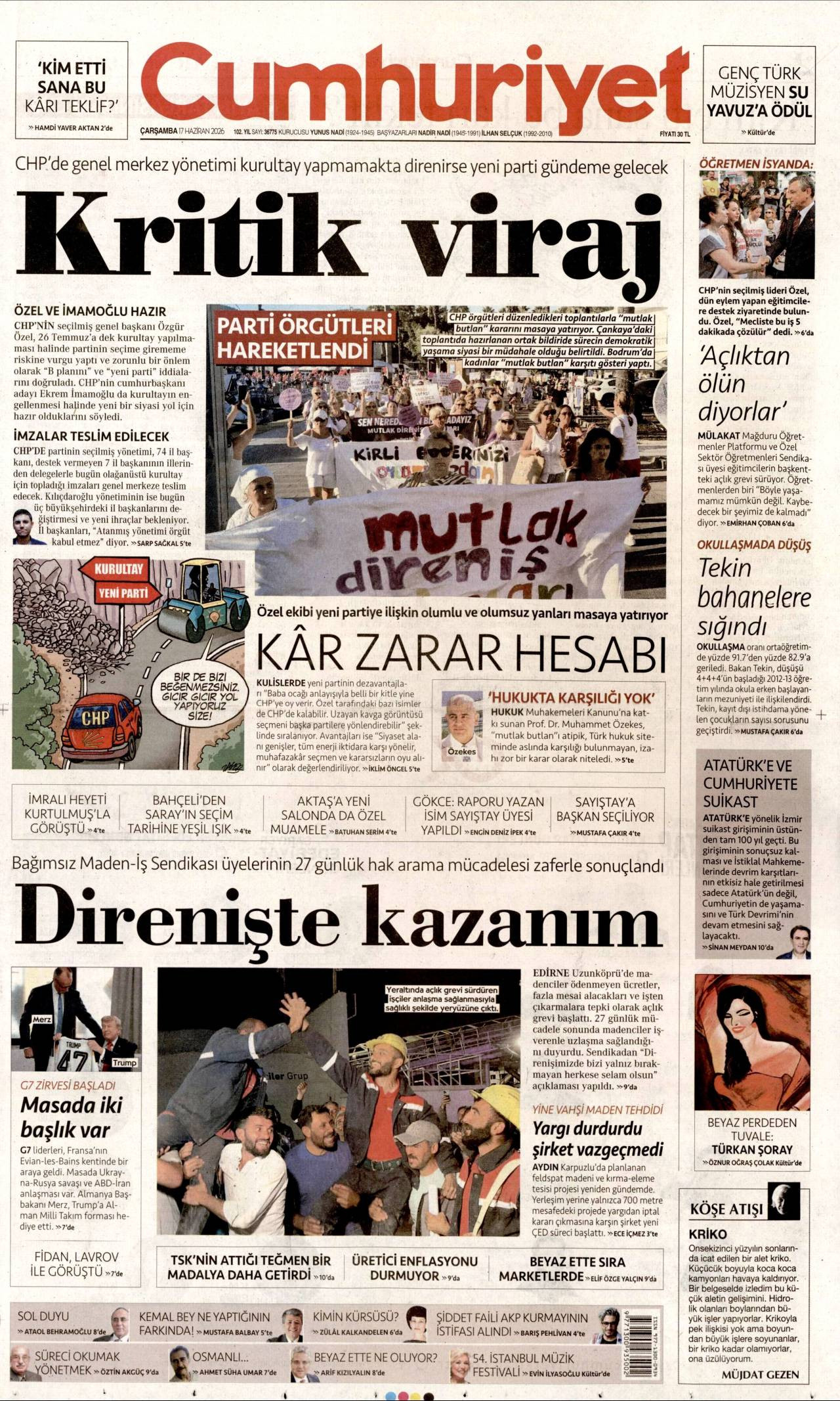Cumhuriyet Gazetesi