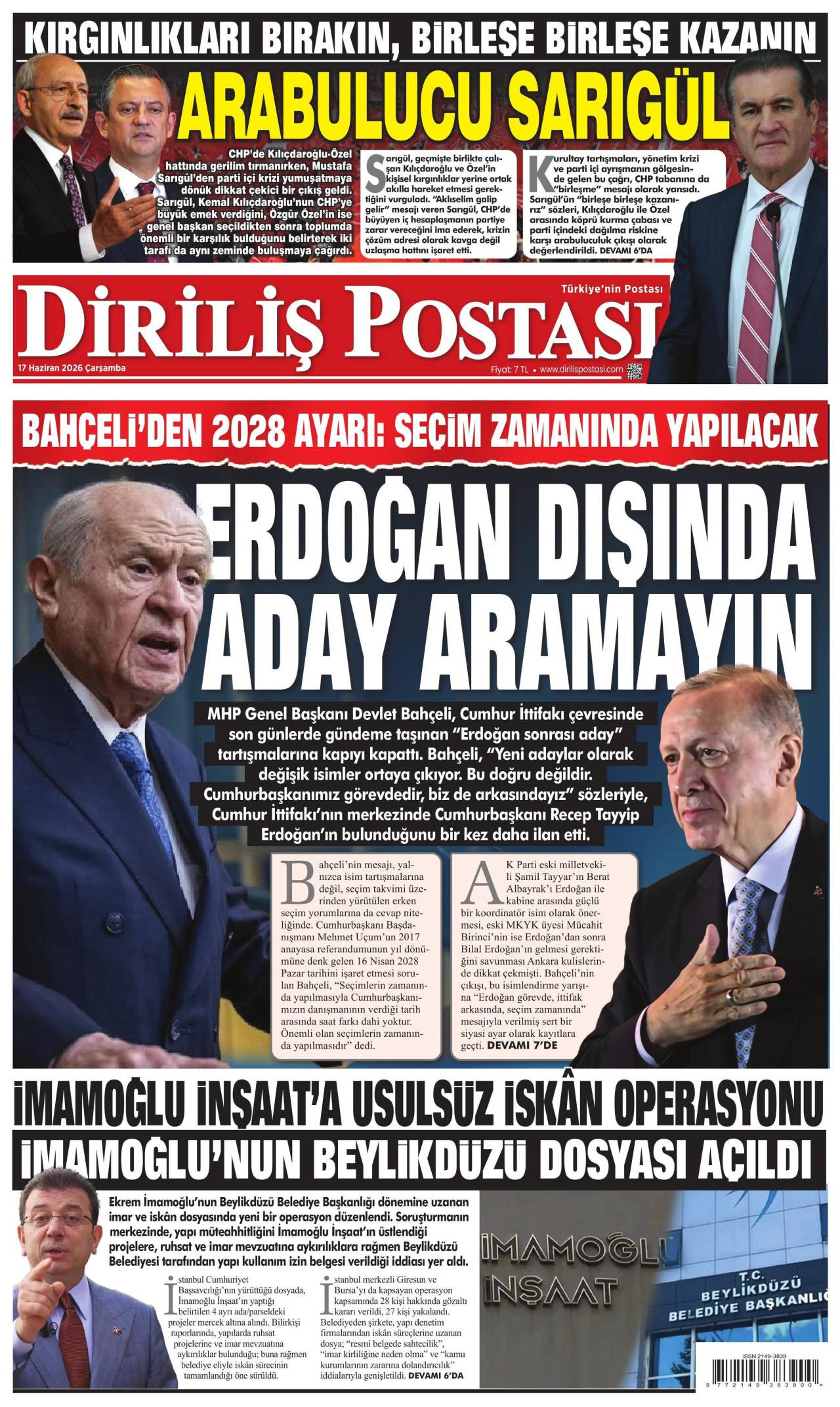 Diriliş Postası Gazetesi