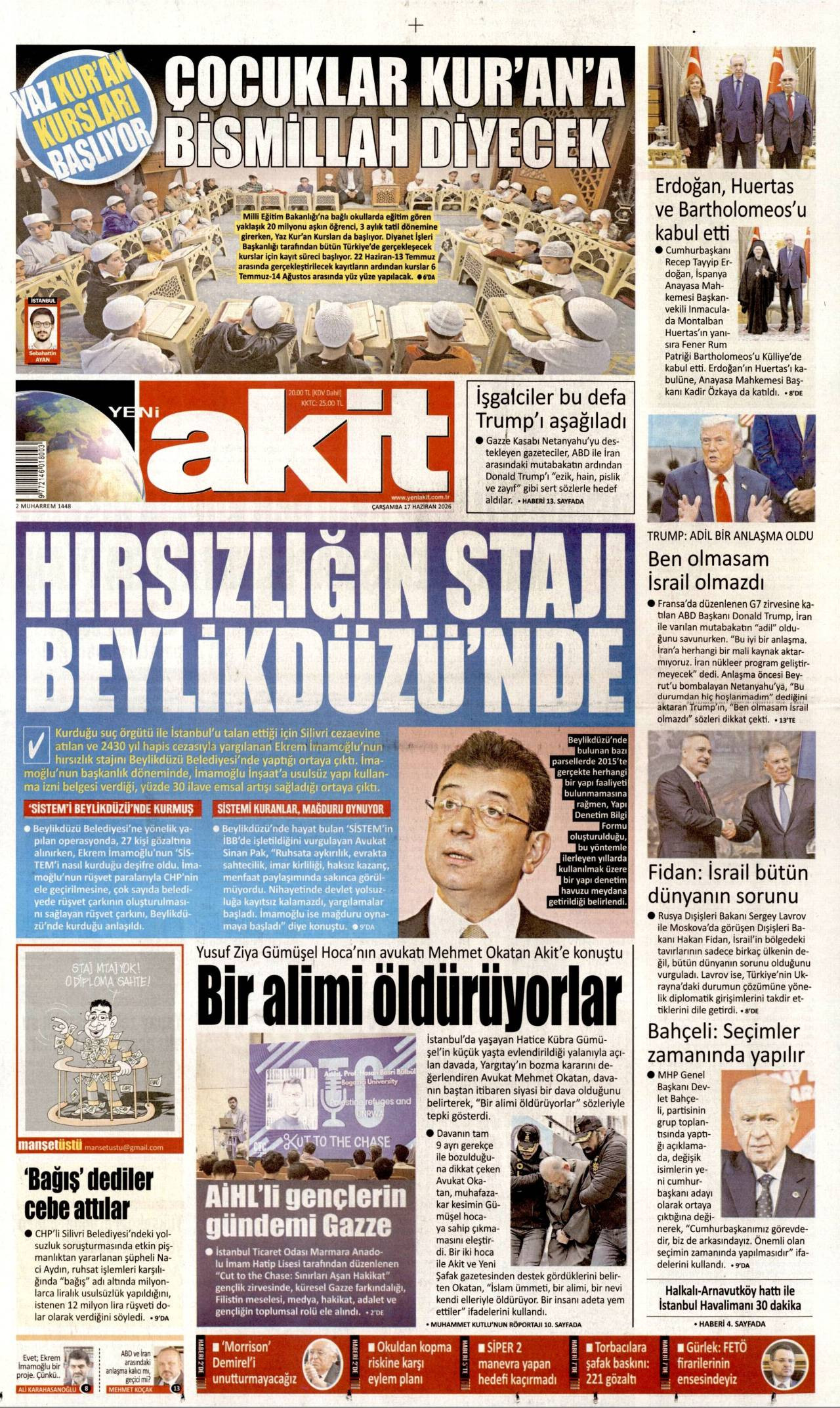 Yeni Akit Gazetesi