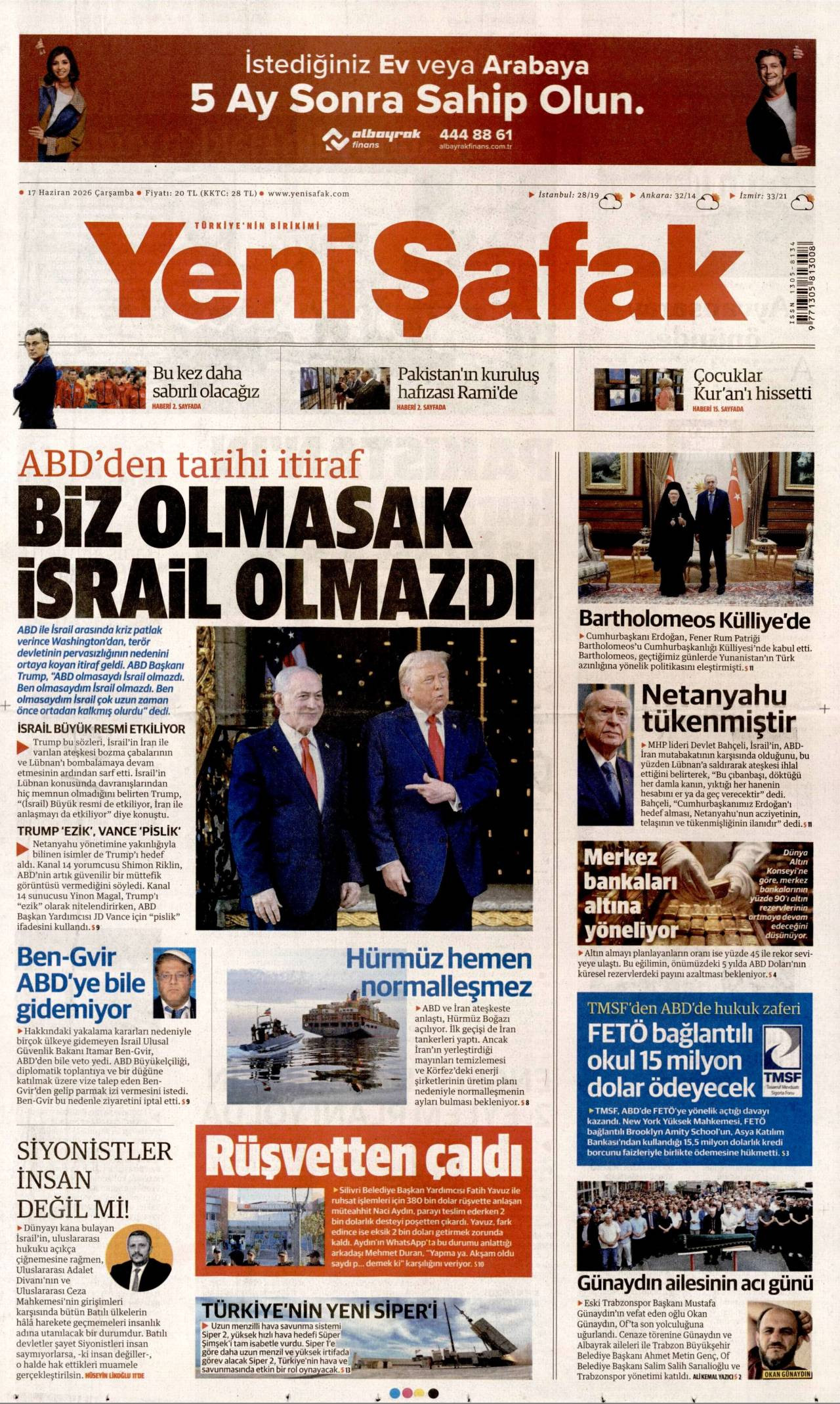 Yeni Şafak Gazetesi