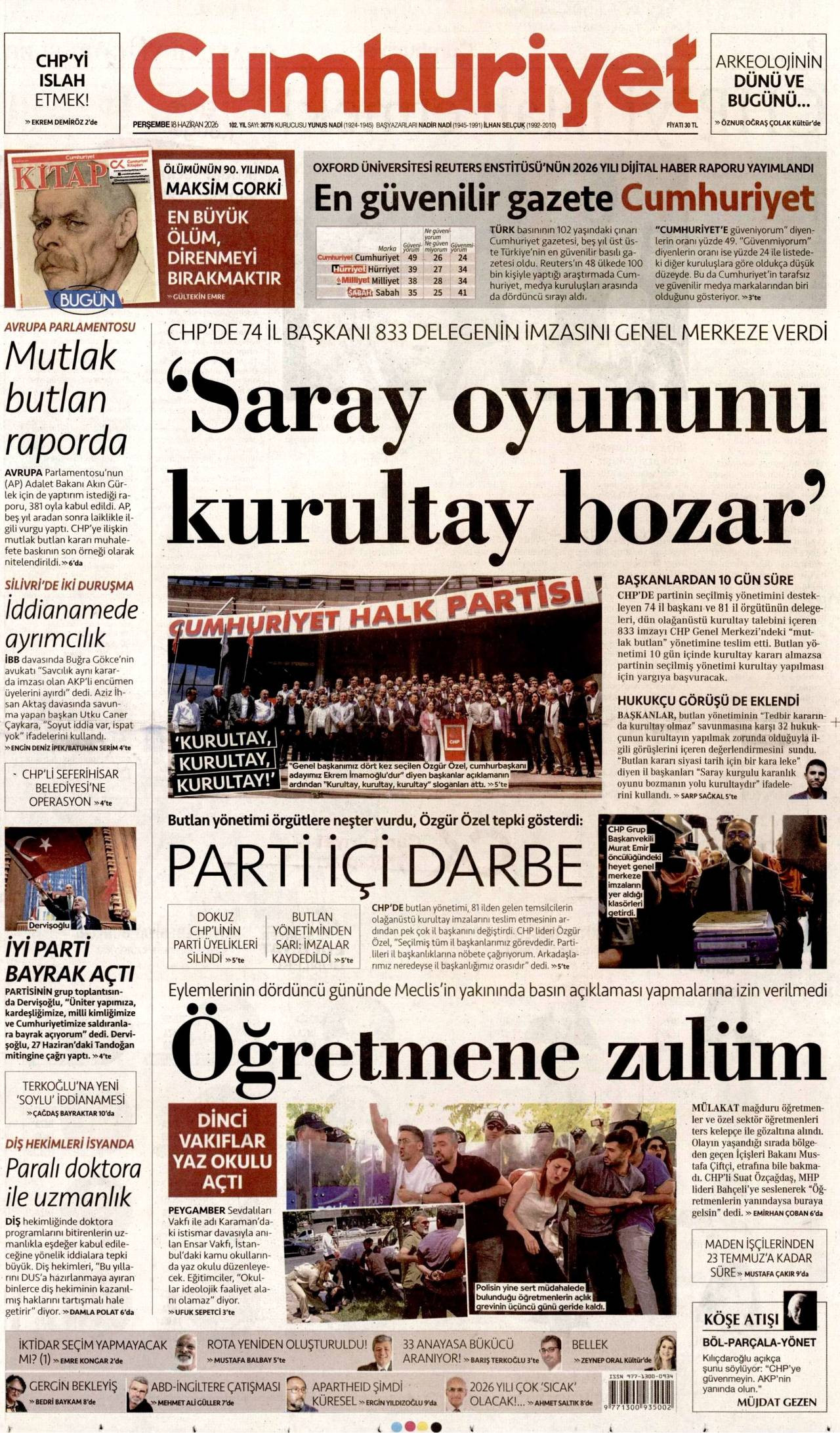 Cumhuriyet Gazetesi